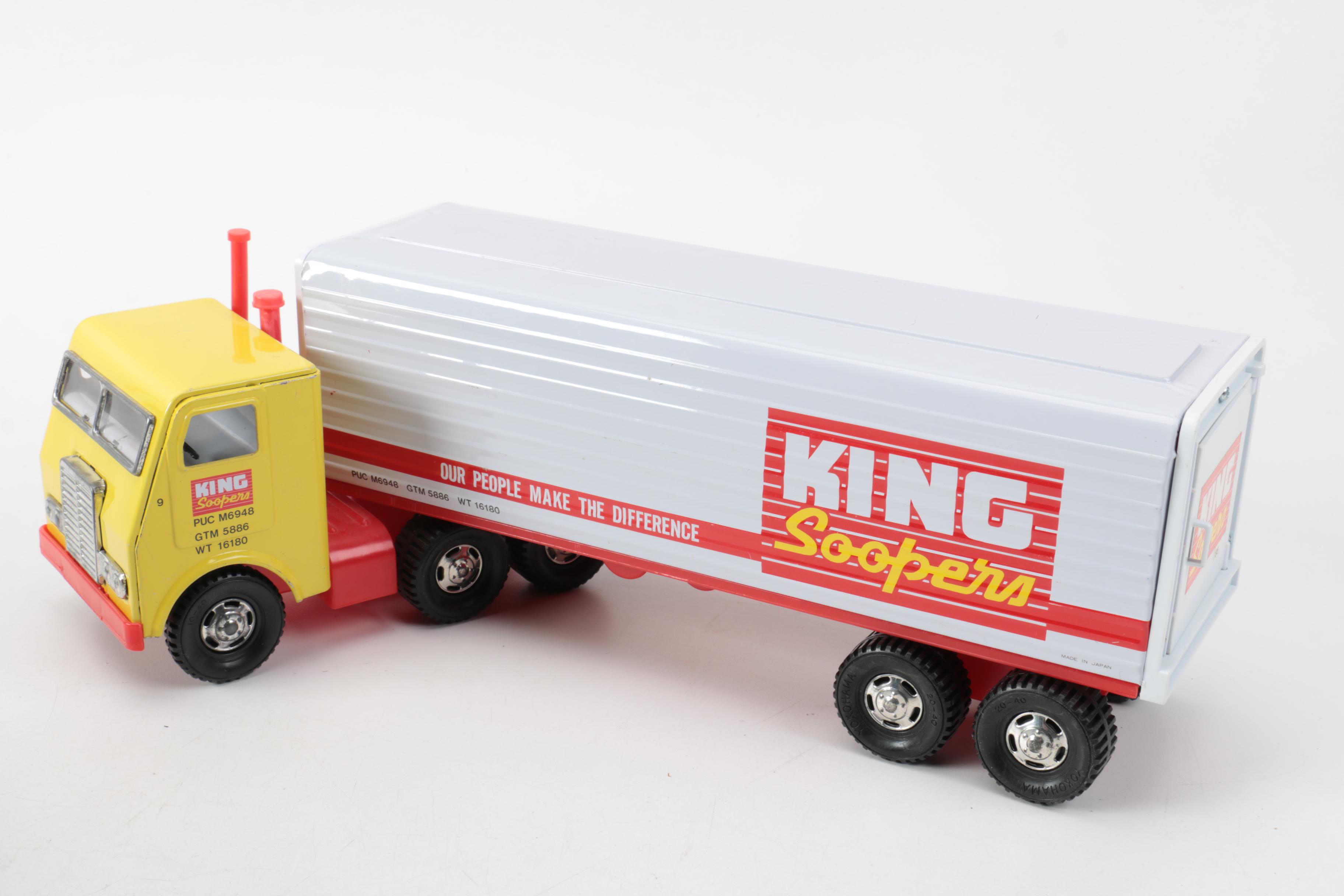 Tin and Pressed Steel Trucks Including Tonka