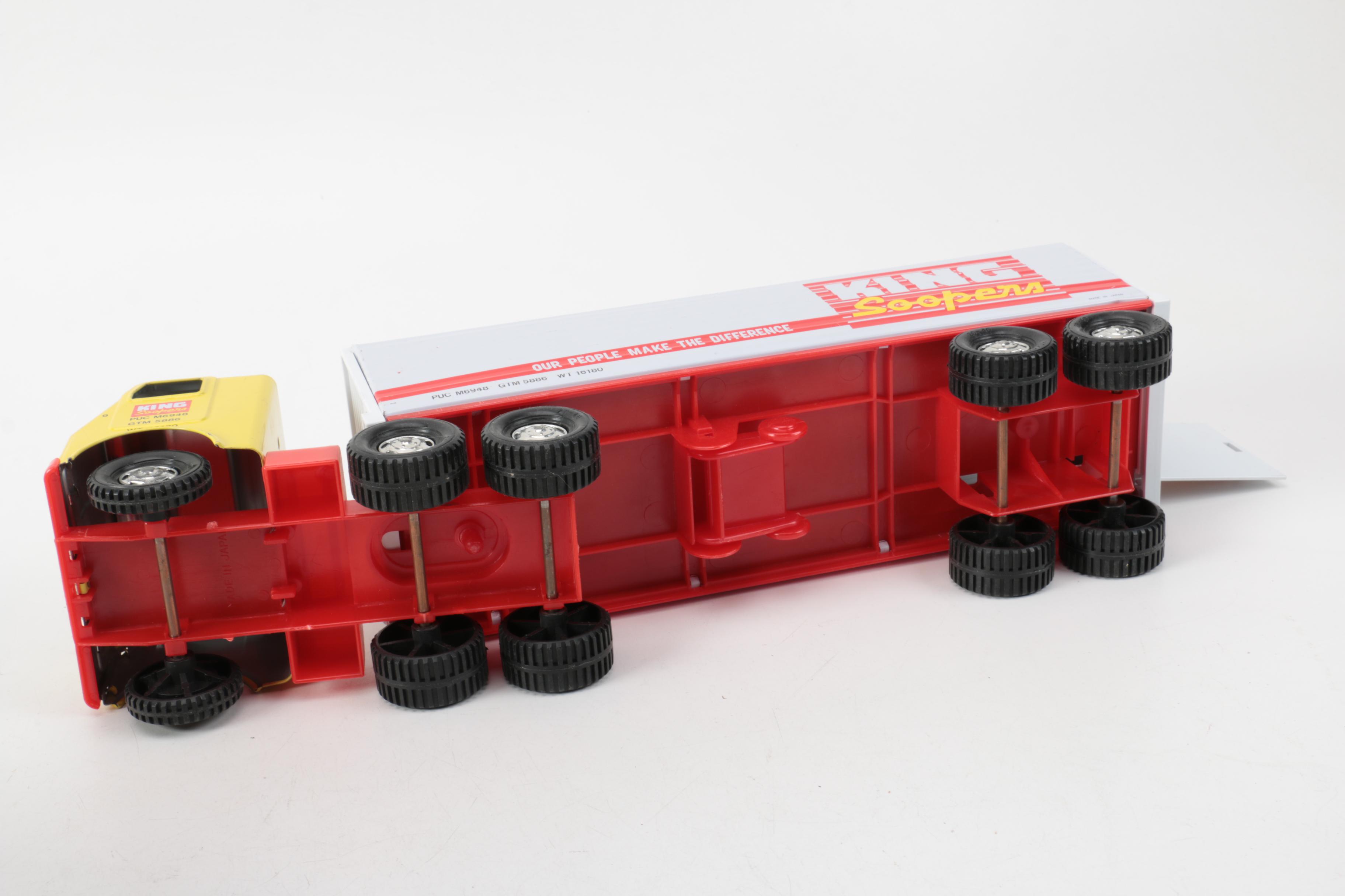 Tin and Pressed Steel Trucks Including Tonka