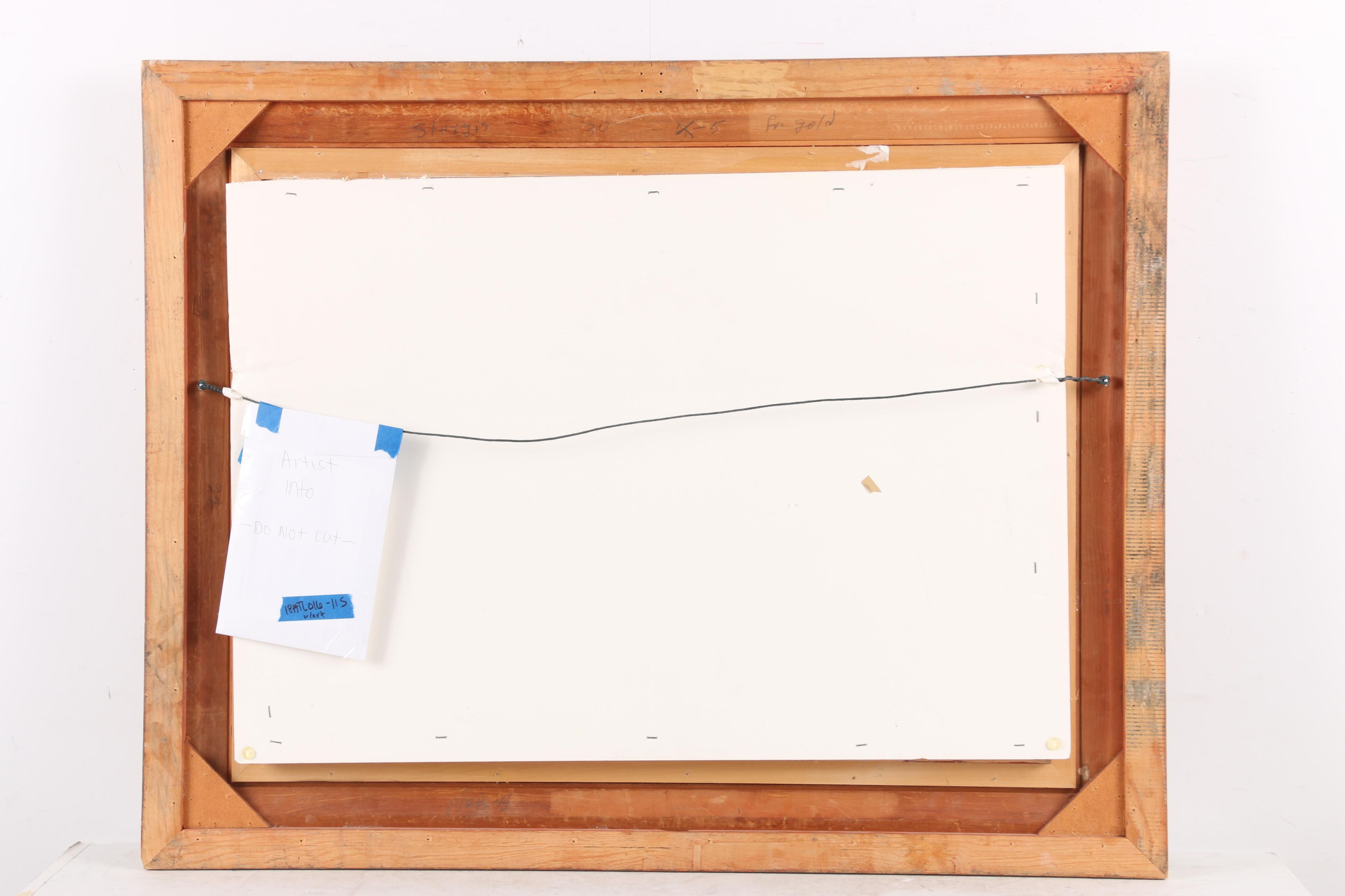 Yvette Sturgis Oil Painting on Canvas "Corsica, Italy"