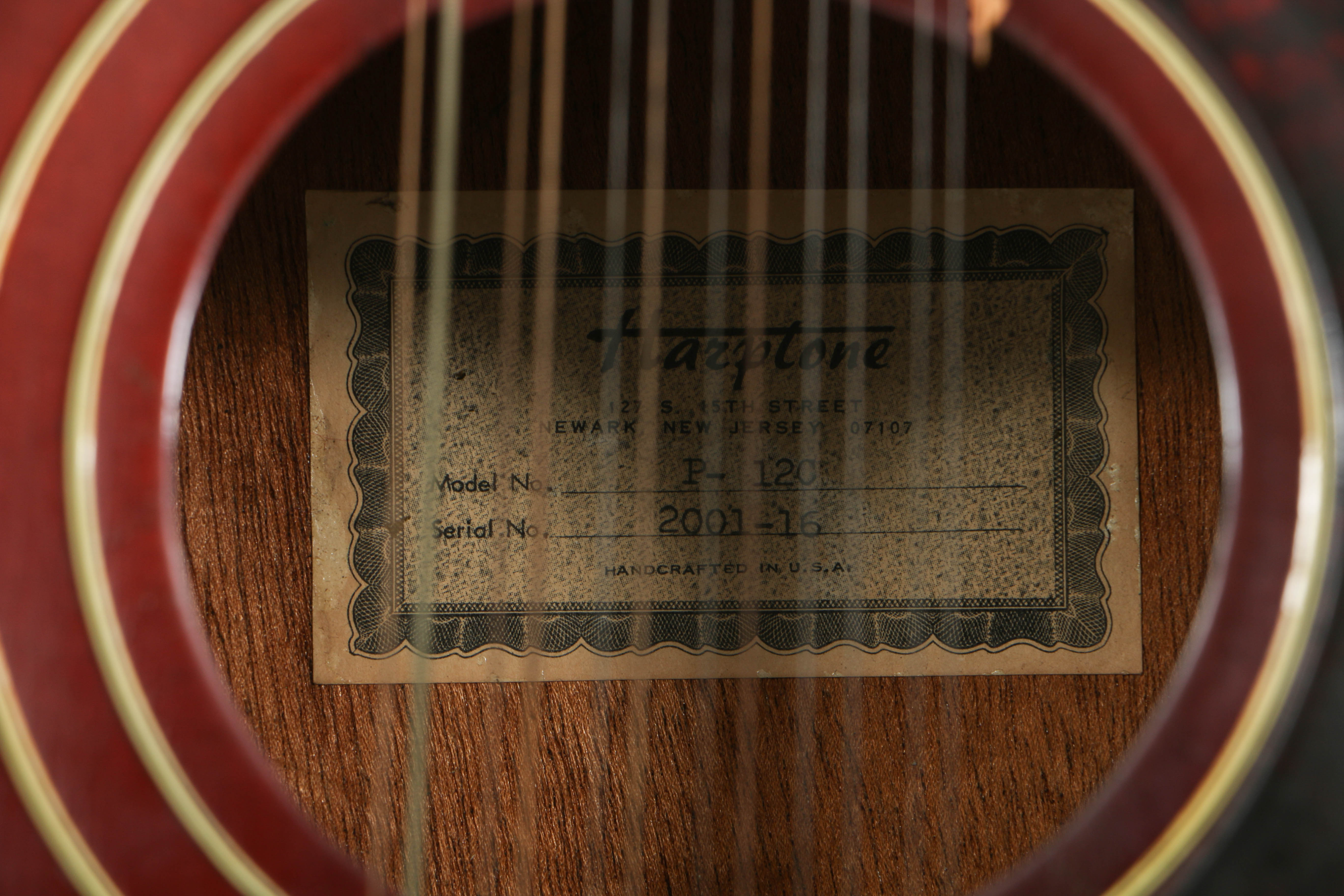 Vintage Standel Harptone 12 String Acoustic Guitar