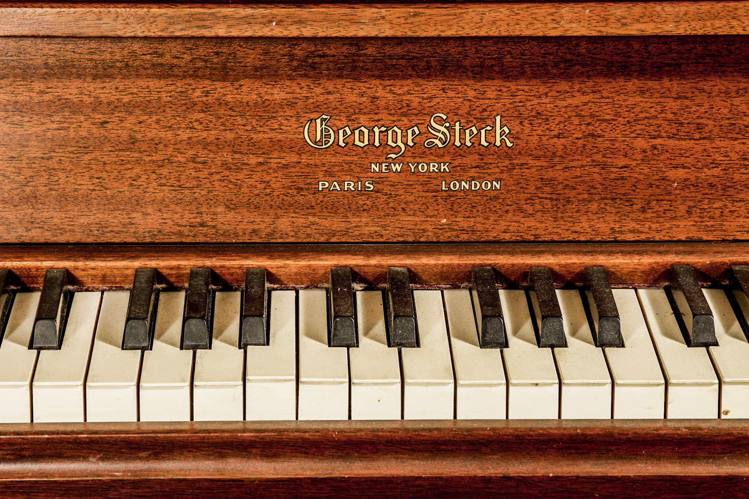 Vintage Aeolian George Steck Upright Piano