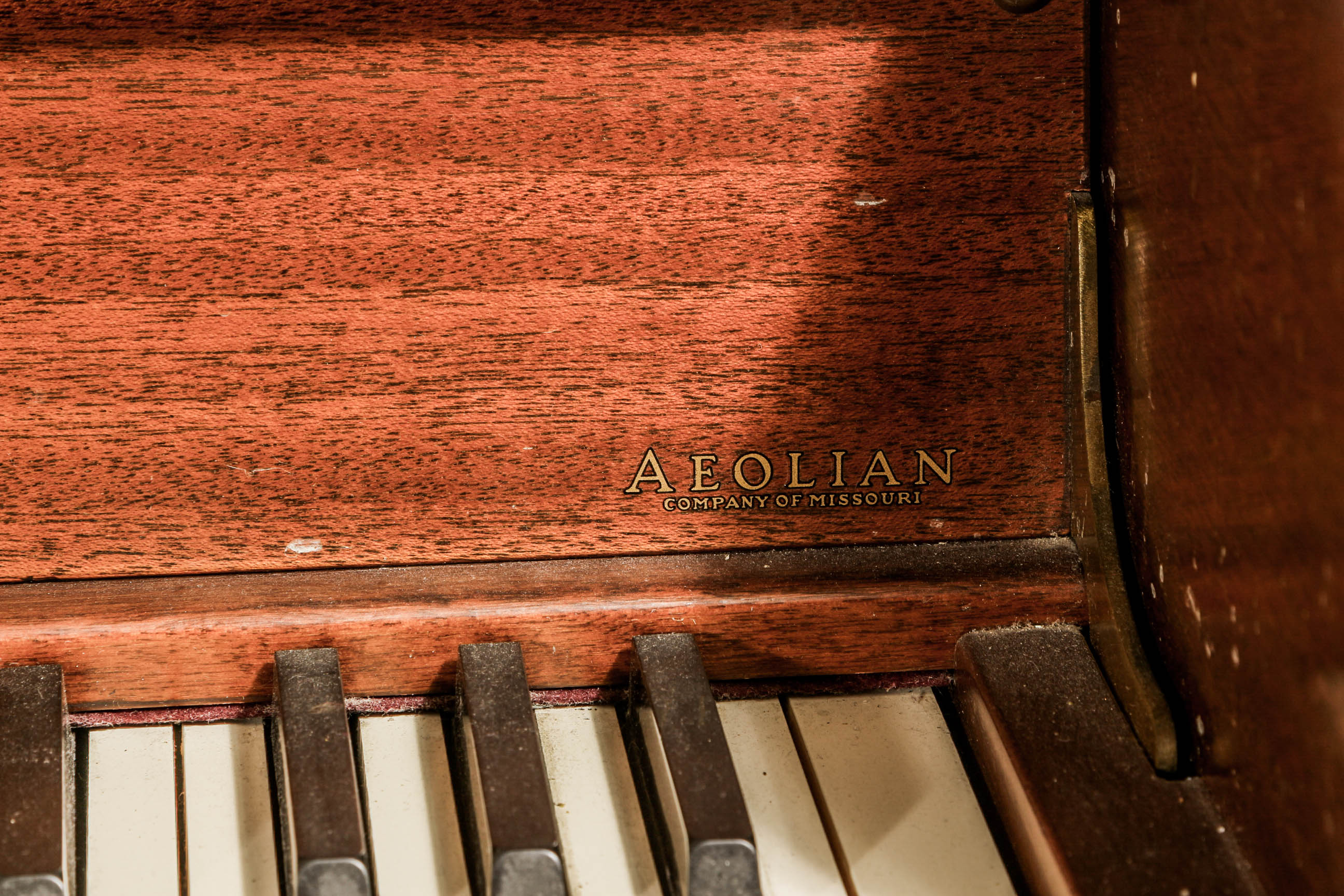 Vintage Aeolian George Steck Upright Piano