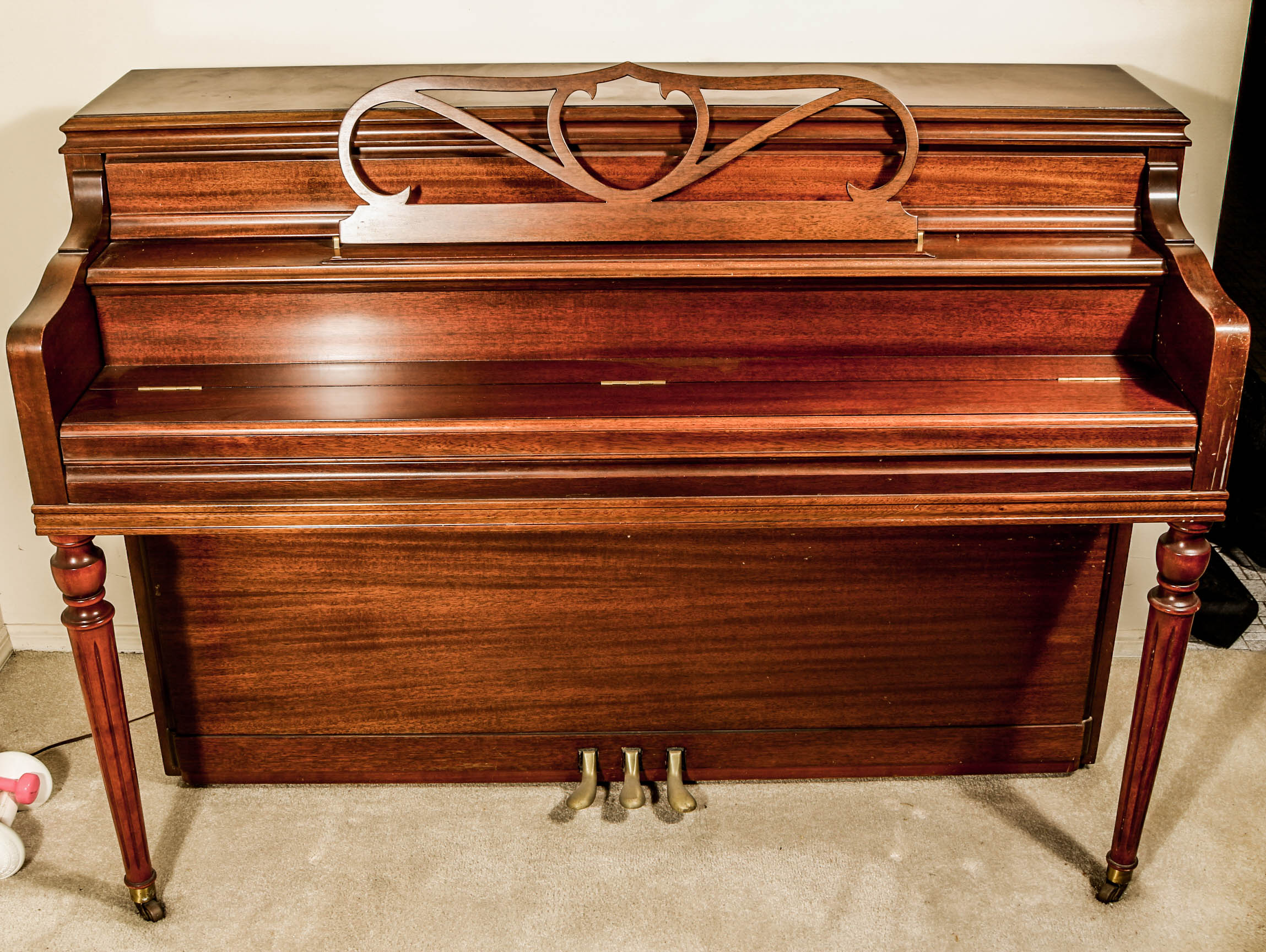 Vintage Aeolian George Steck Upright Piano