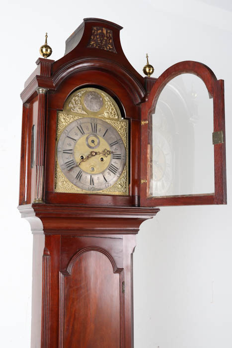 Robert Cuttbush English Tall Case Clock with 8-Day Movement