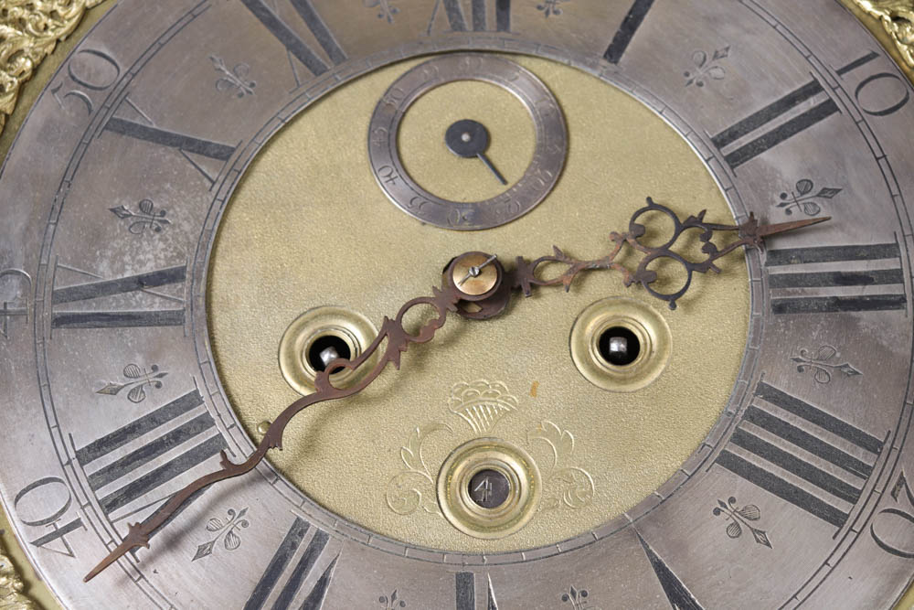 Robert Cuttbush English Tall Case Clock with 8-Day Movement