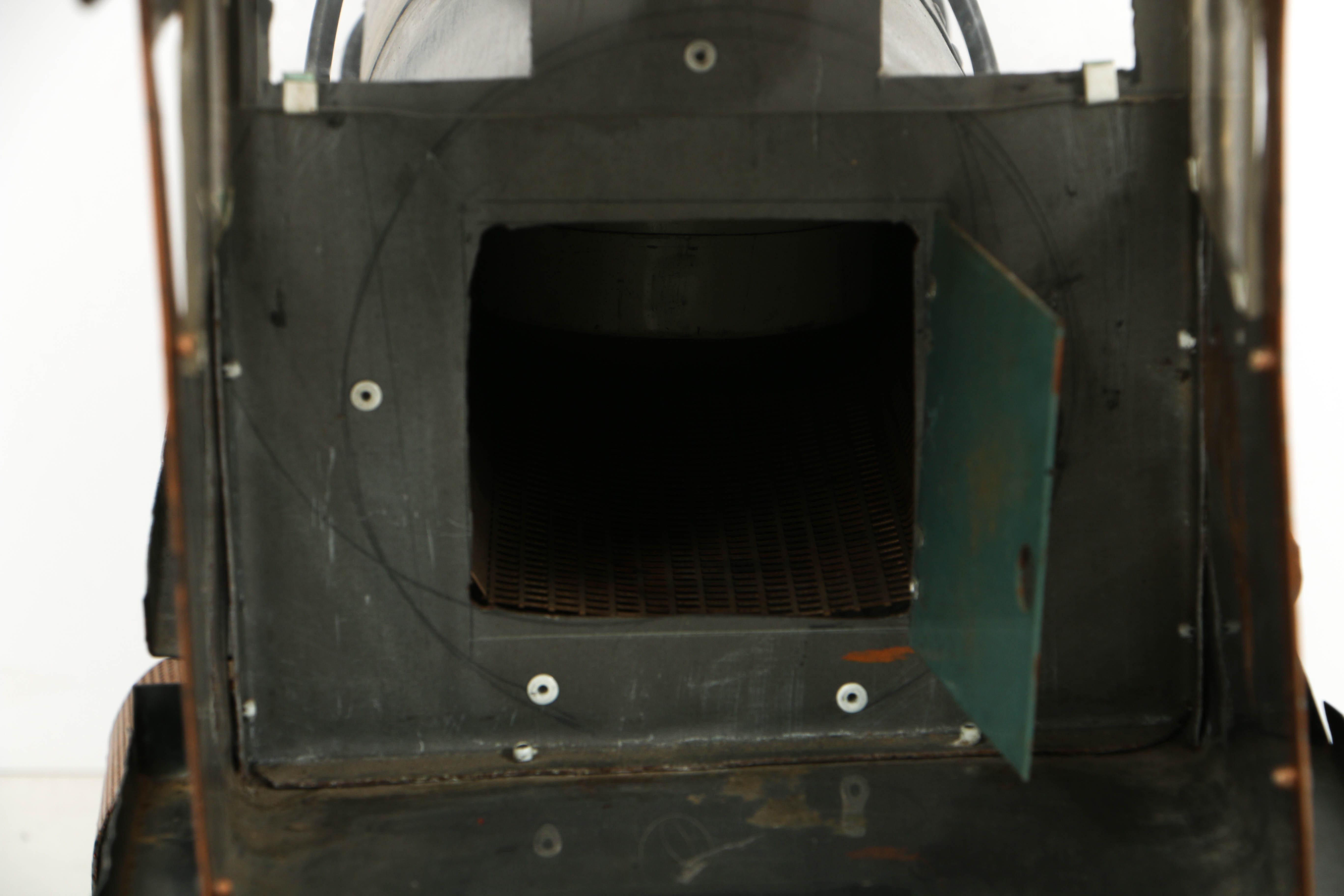 Vintage Hand-Built Live Steam Locomotive Model of Large Scale with Track