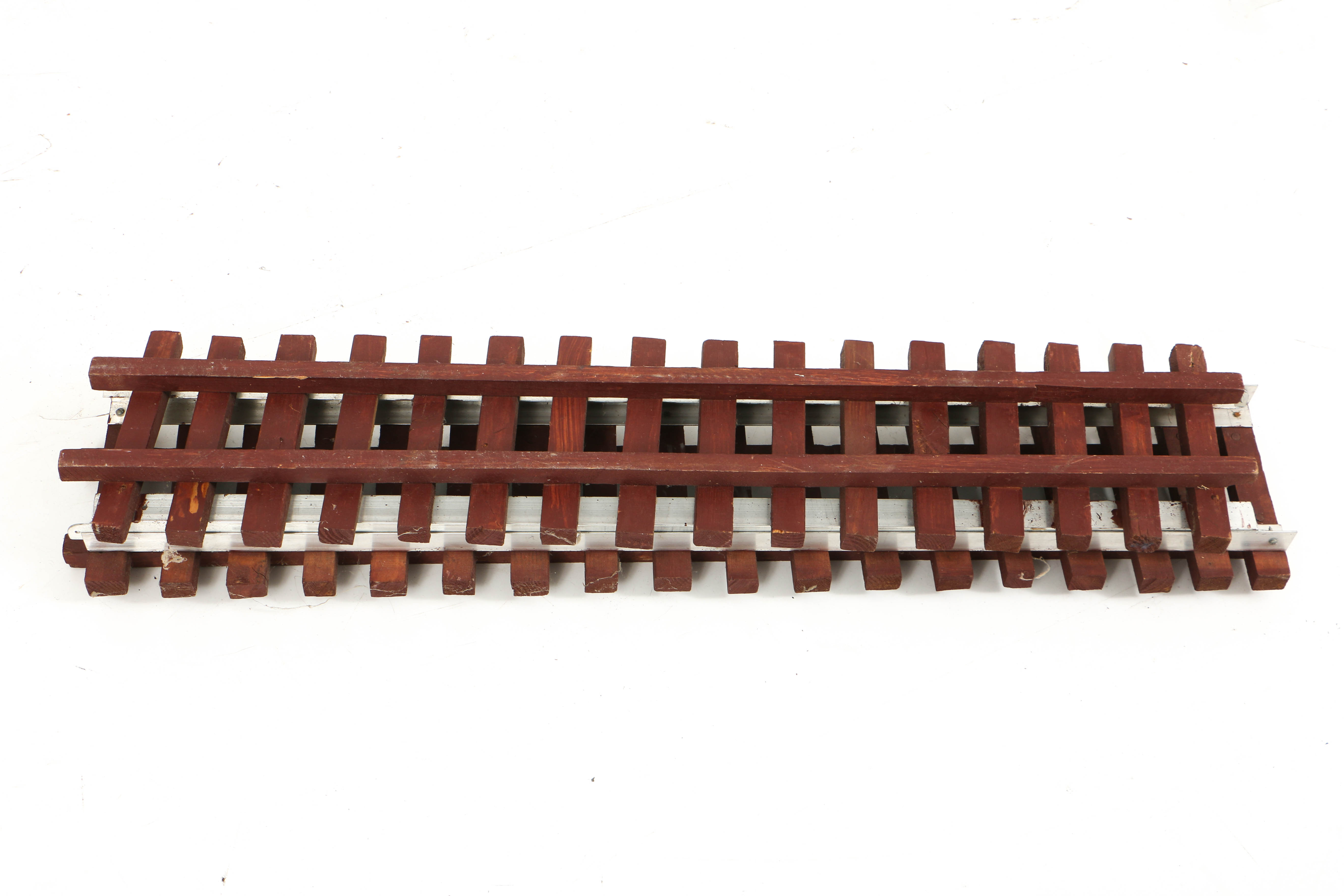 Vintage Hand-Built Live Steam Locomotive Model of Large Scale with Track