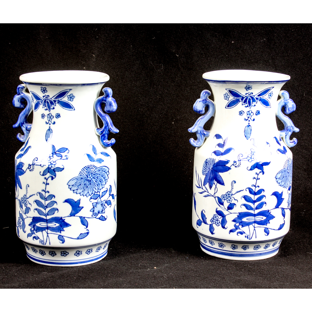Ceramic Vases Featuring "Formalities" by Baum Bros
