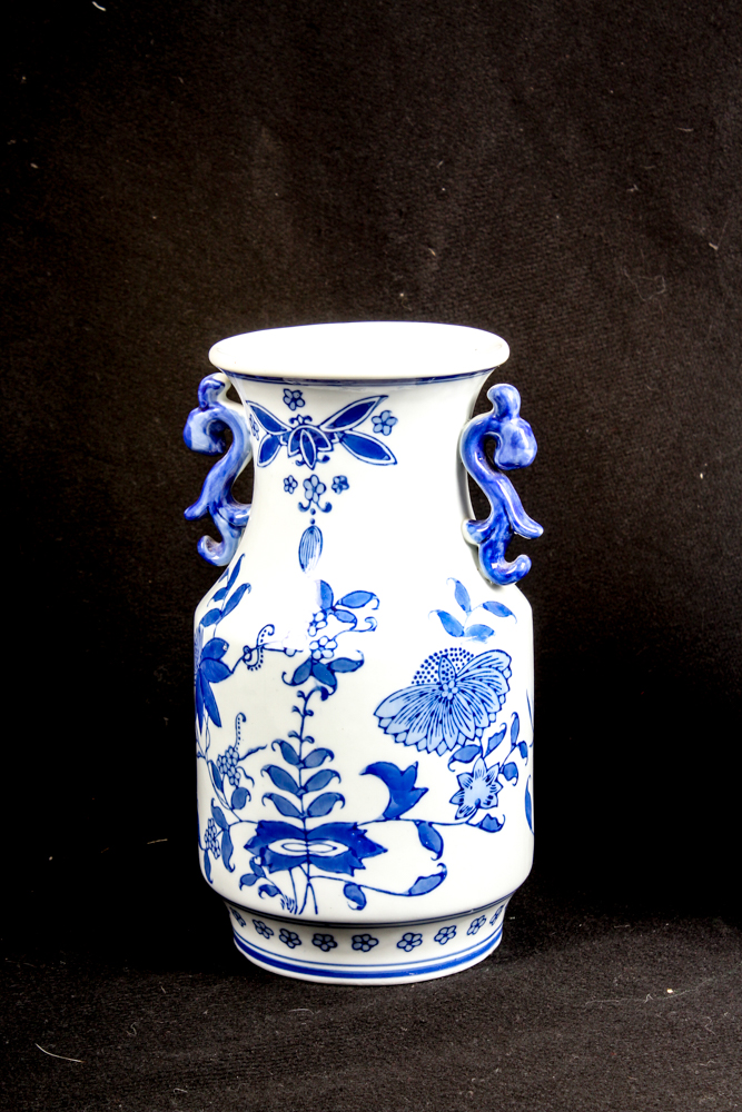 Ceramic Vases Featuring "Formalities" by Baum Bros