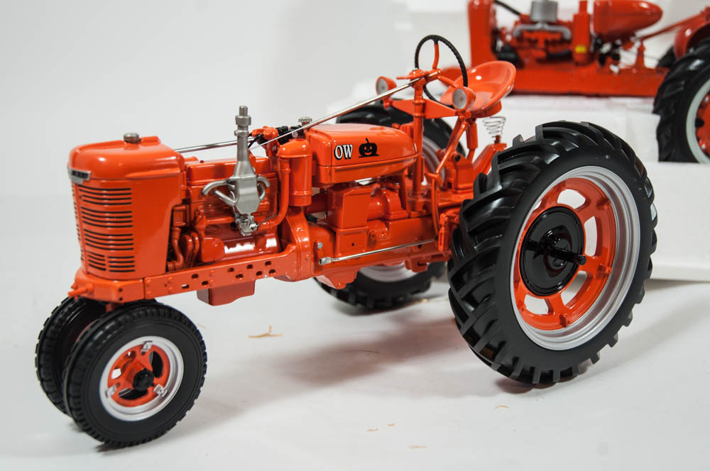 Allis-Chalmers 2-plow Tractor and Halloween Tractor/Wagon Die Cast Replicas