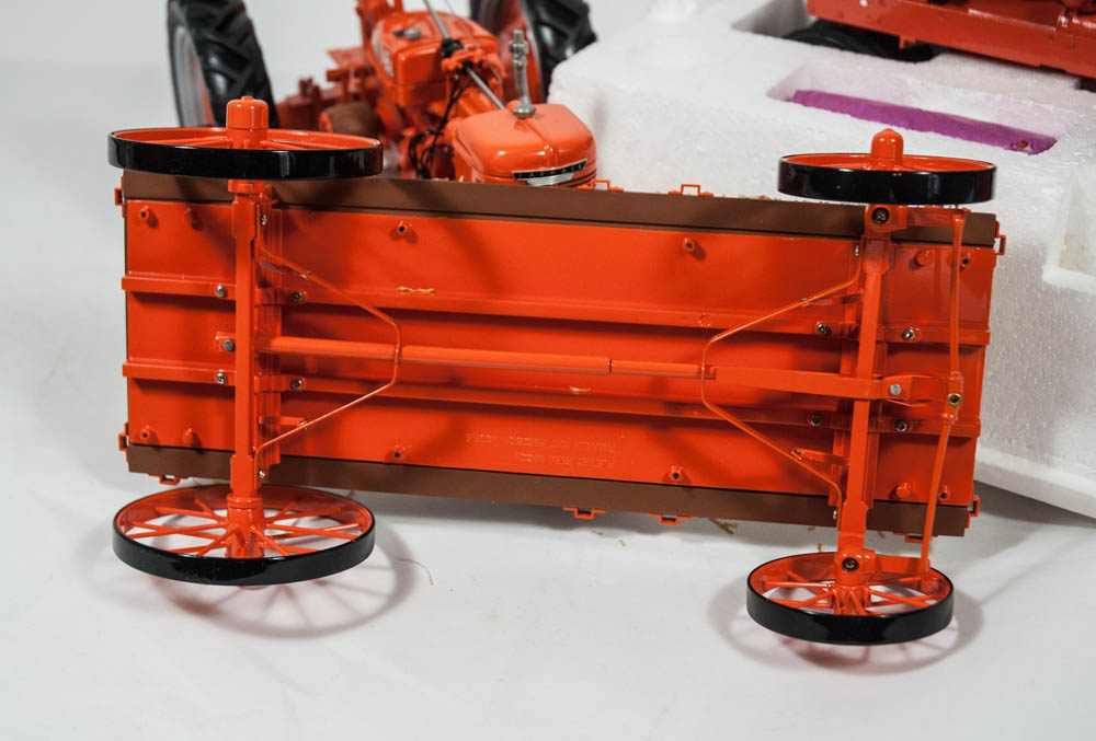 Allis-Chalmers 2-plow Tractor and Halloween Tractor/Wagon Die Cast Replicas