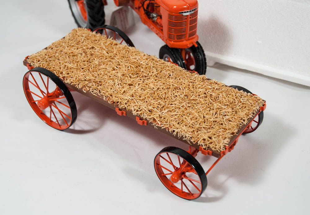 Allis-Chalmers 2-plow Tractor and Halloween Tractor/Wagon Die Cast Replicas