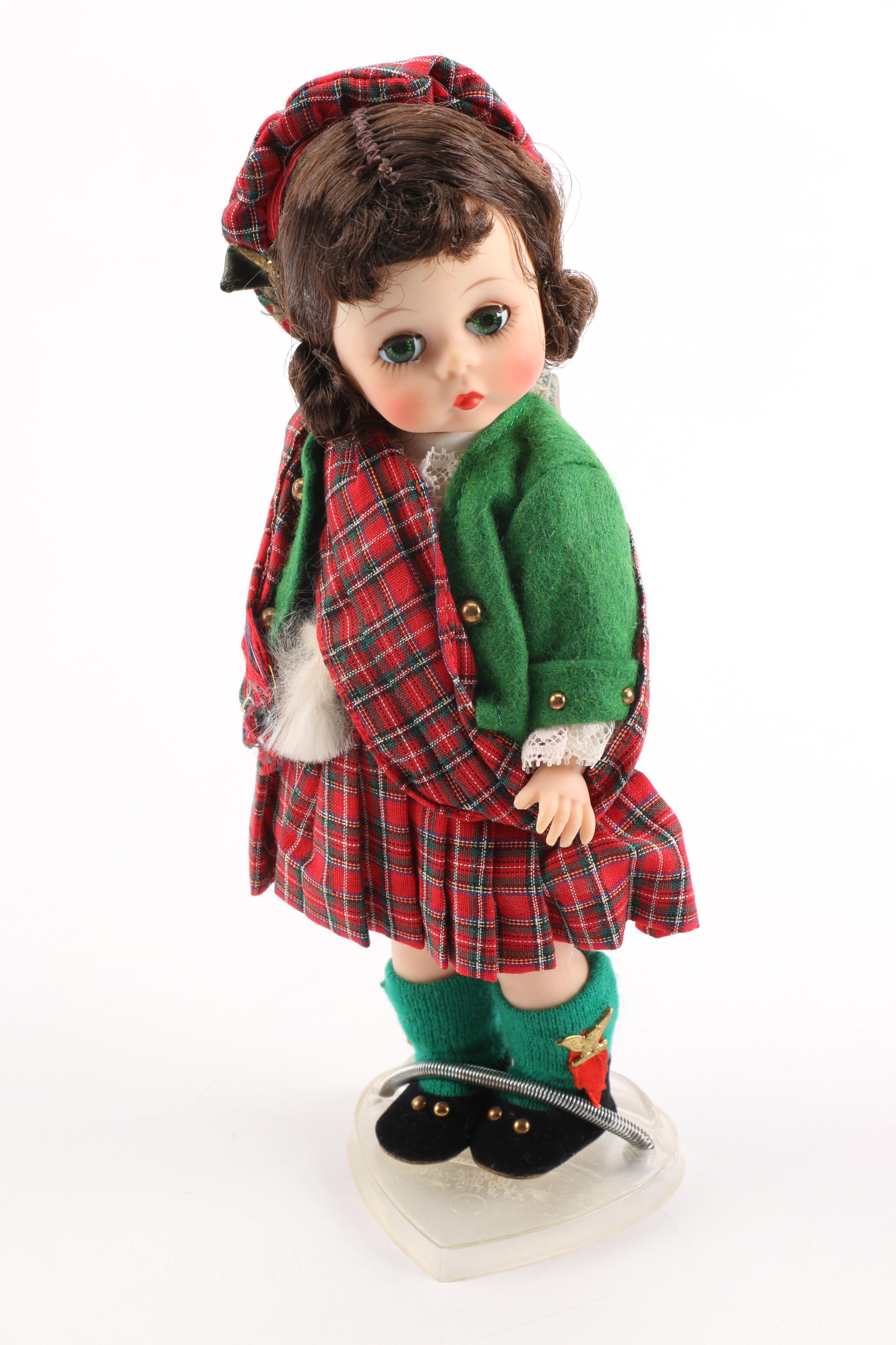 Vintage Madame Alexander "International Series" and "Colonial Girl" Dolls