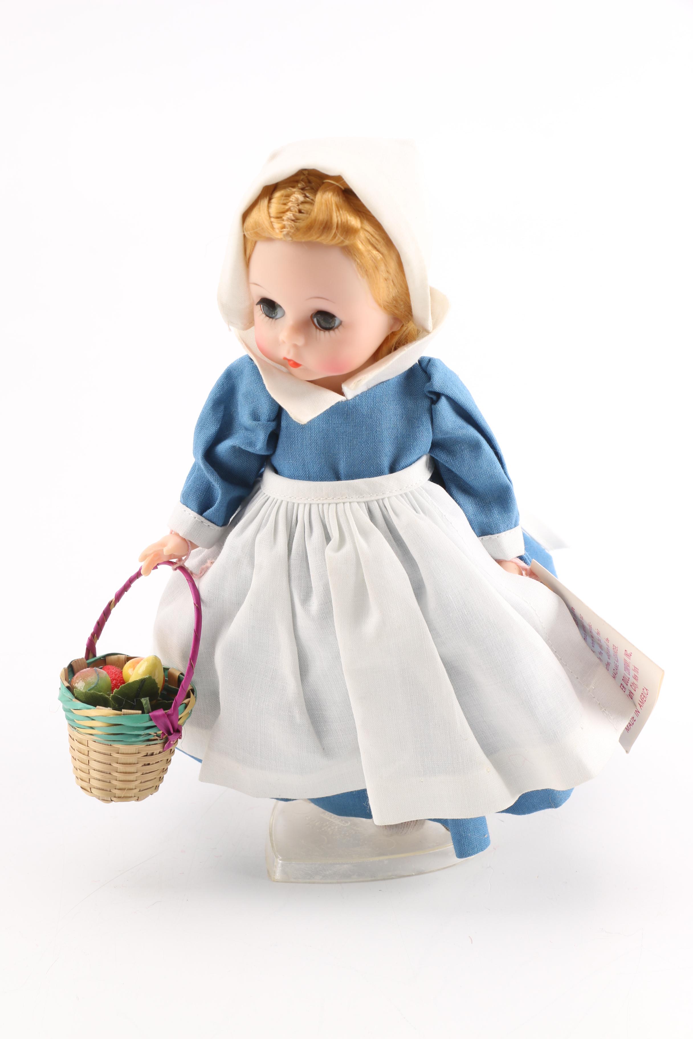 Vintage Madame Alexander "International Series" and "Colonial Girl" Dolls