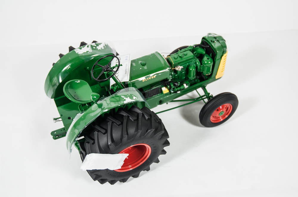 Franklin Mint Oliver Super 99 and 1953 Ford Jubillee Farm Die Cast Tractors