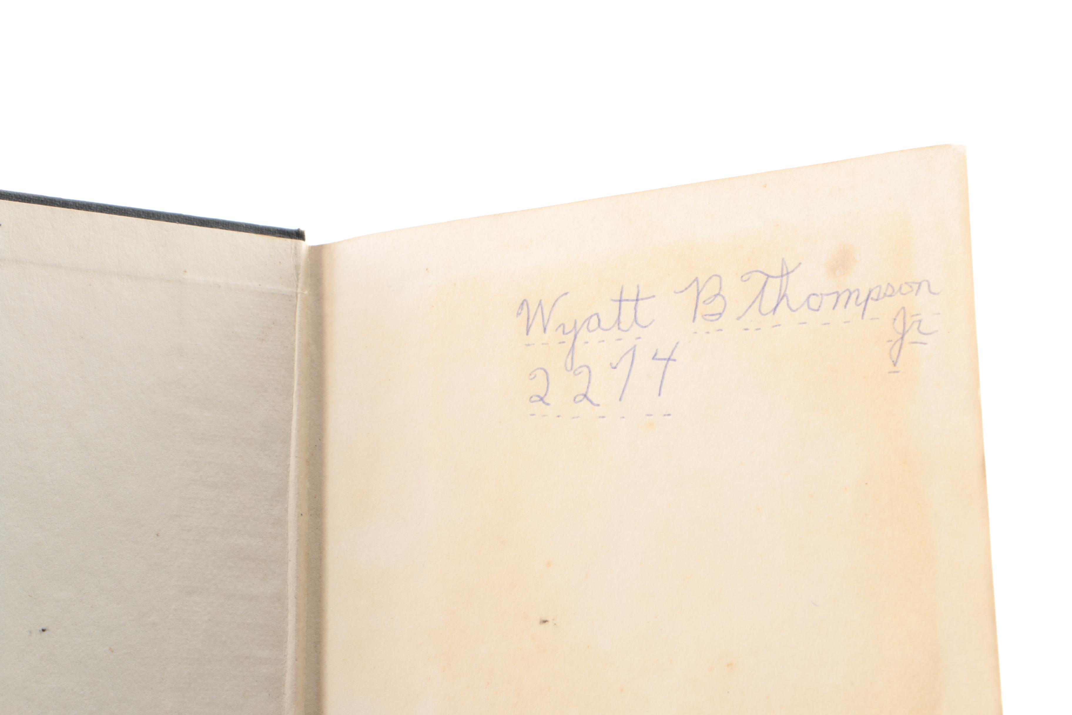 Assorted Books Including 1939 First Edition "My Memoir" by Edith Bolling Wilson