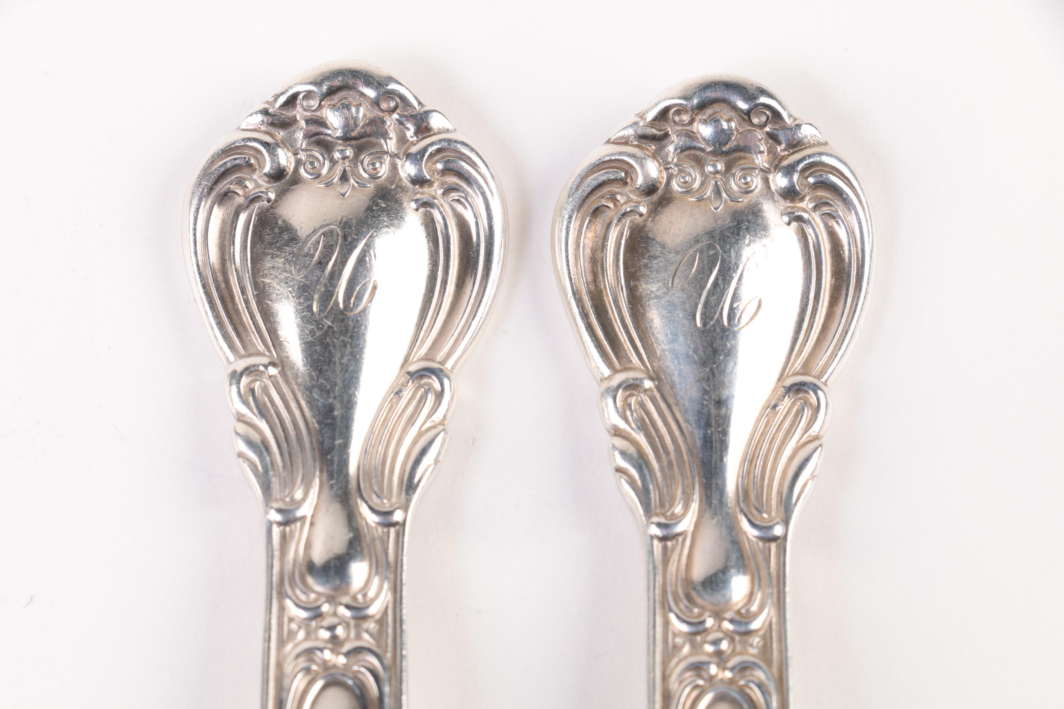 Gorham "Chantilly" Sterling Silver Flatware Set