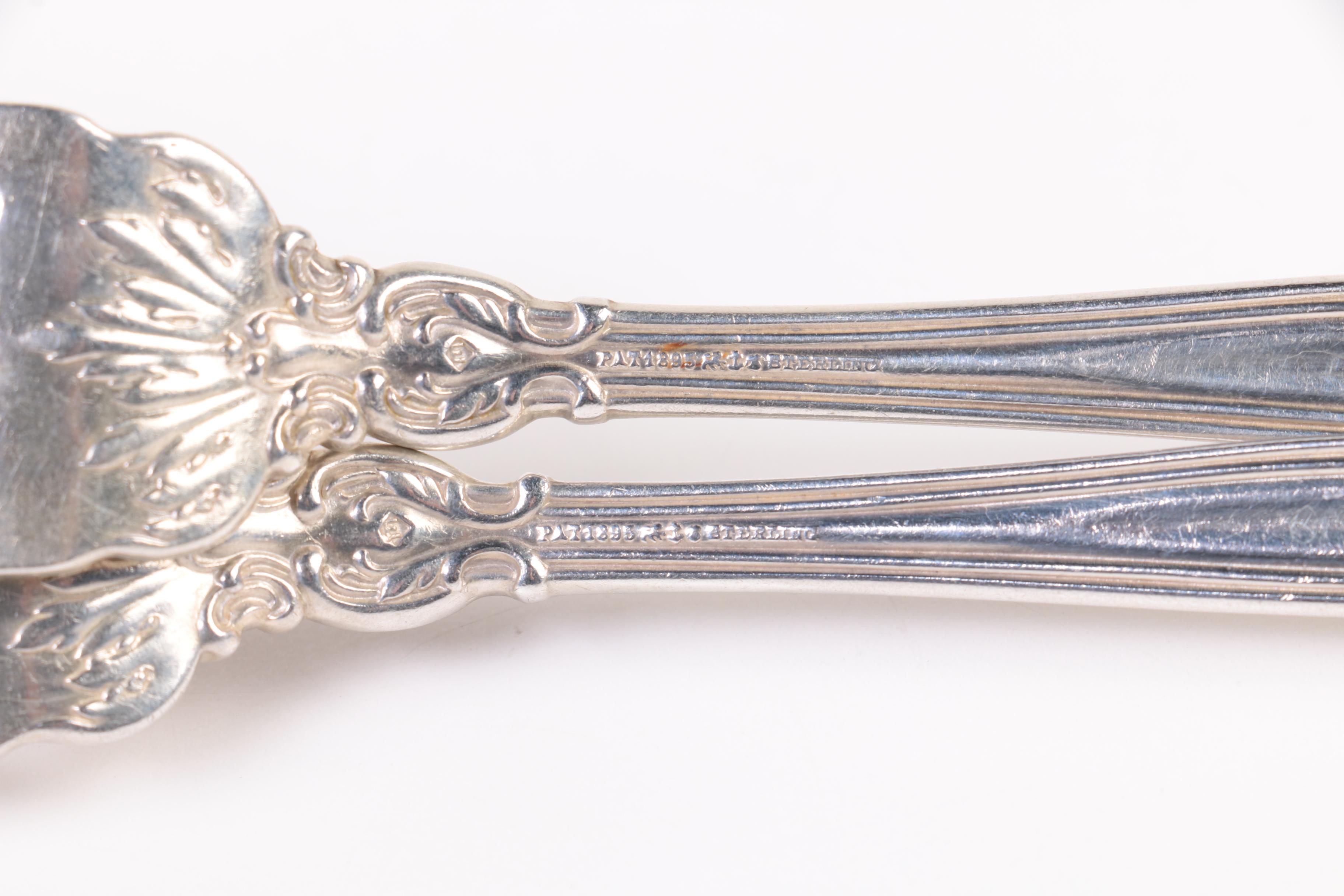 Gorham "Chantilly" Sterling Silver Flatware Set