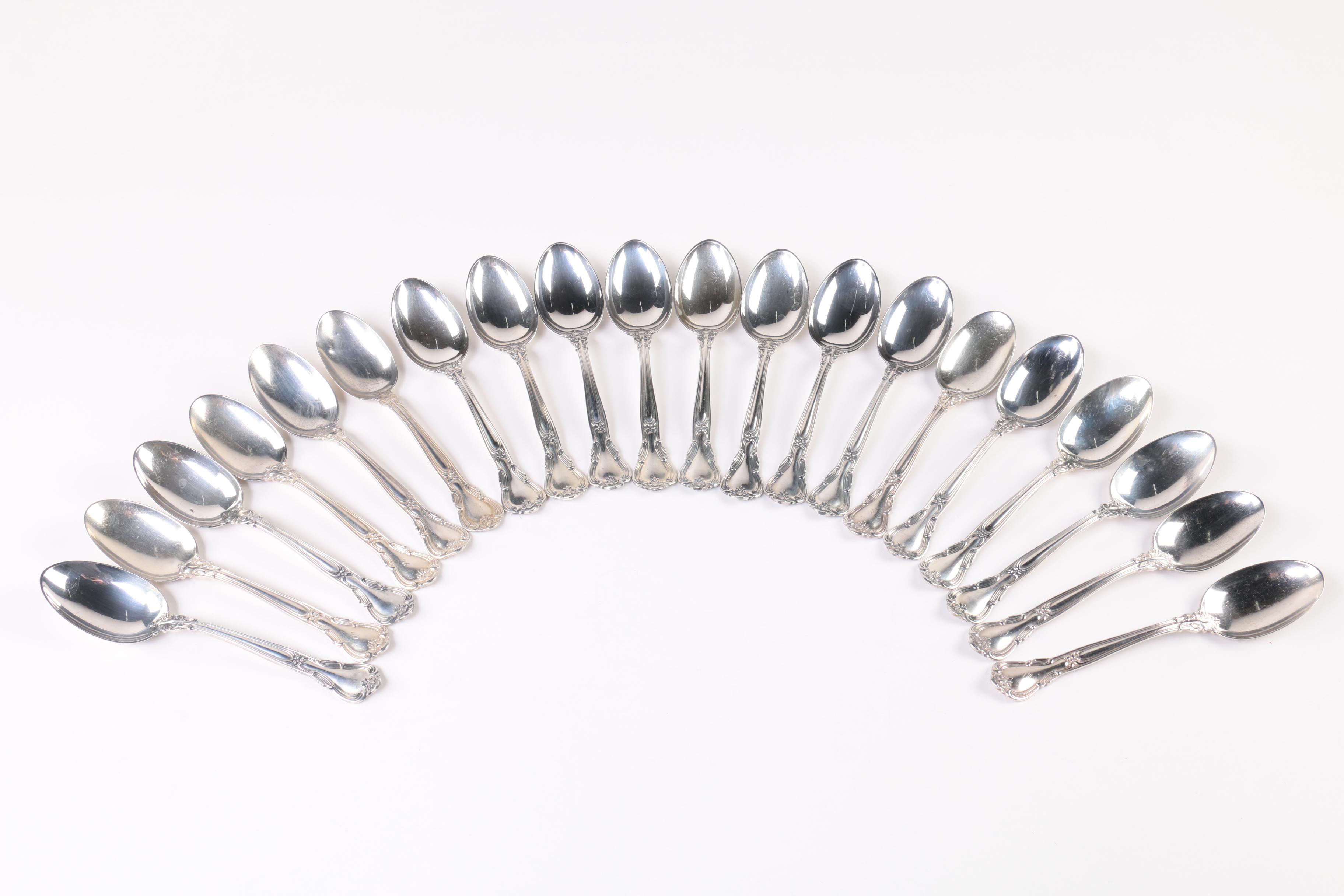 Gorham "Chantilly" Sterling Silver Flatware Set