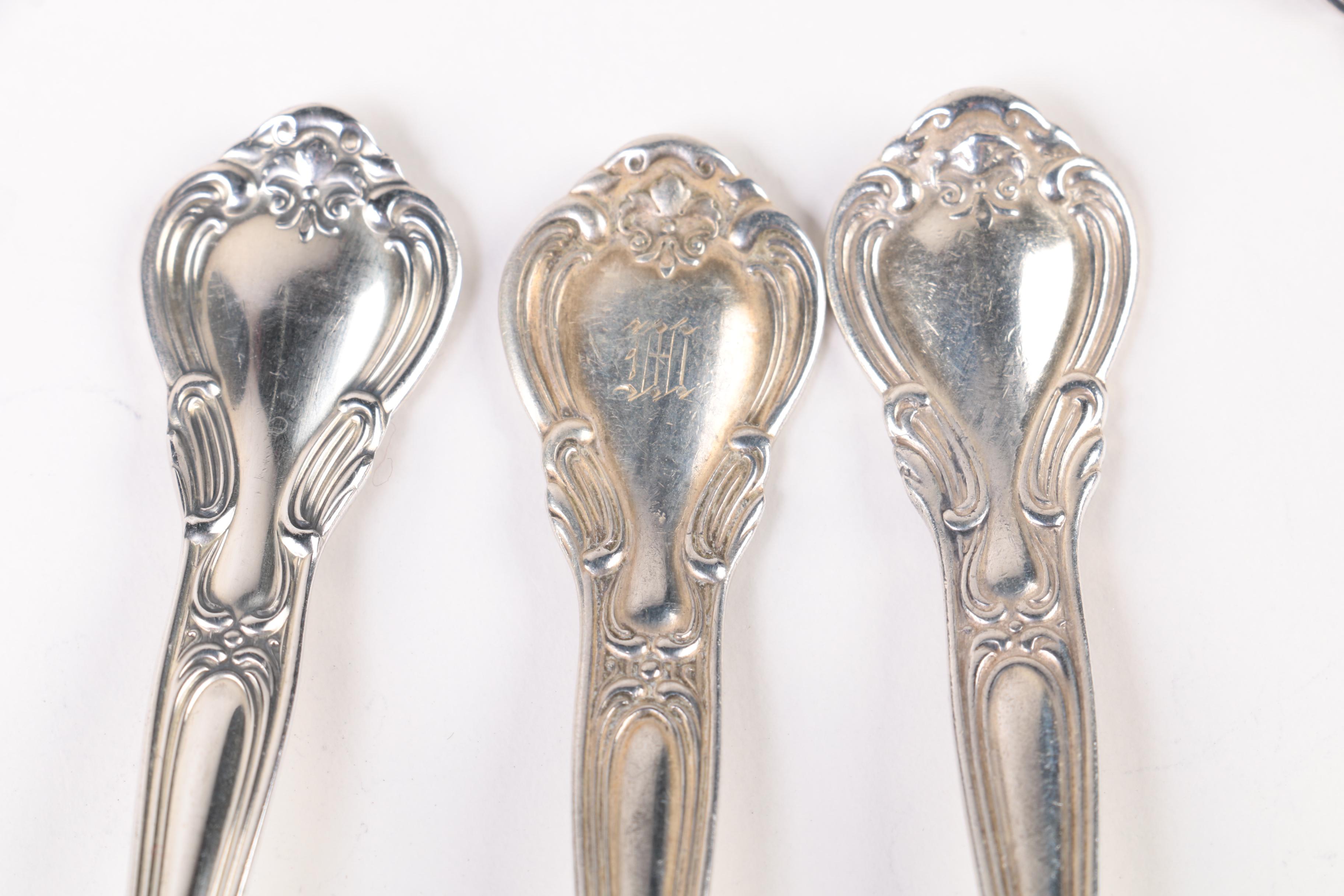 Gorham "Chantilly" Sterling Silver Flatware Set