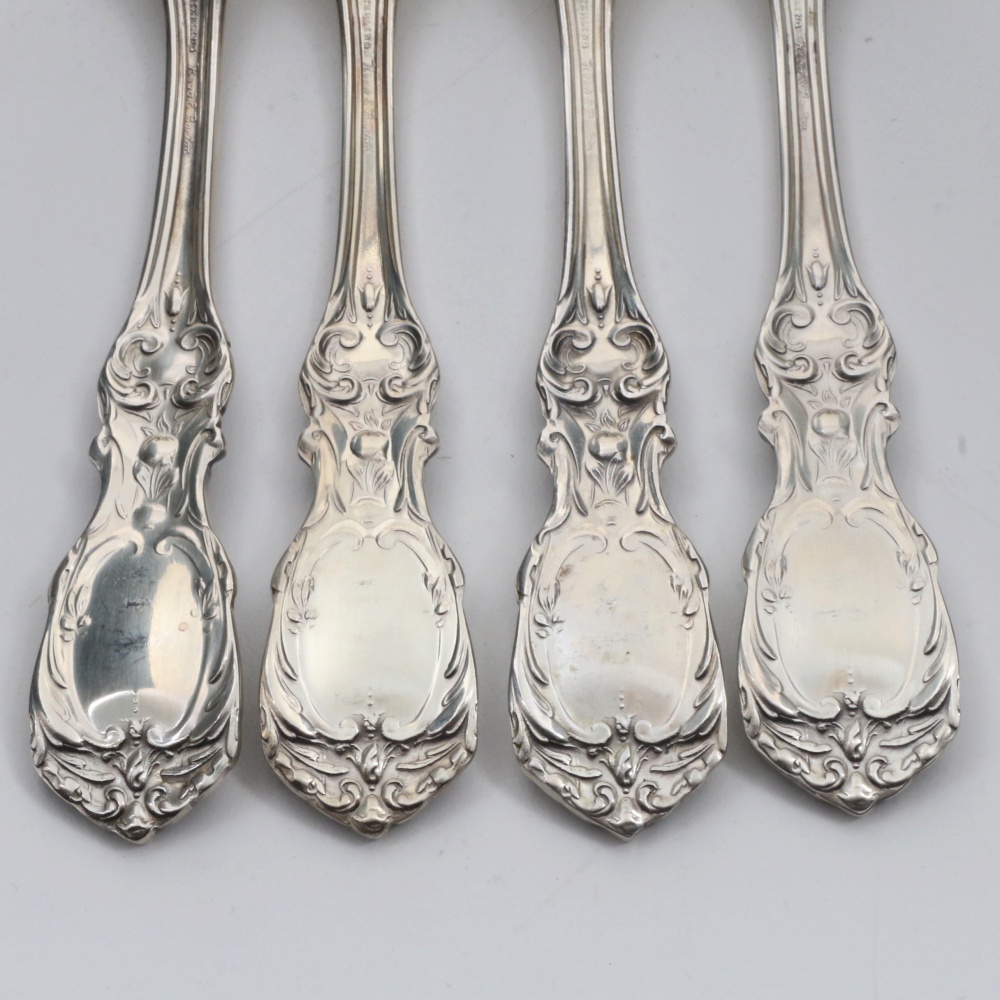 52-Pieces of Sterling Silver Reed & Barton "Francis I" Flatware