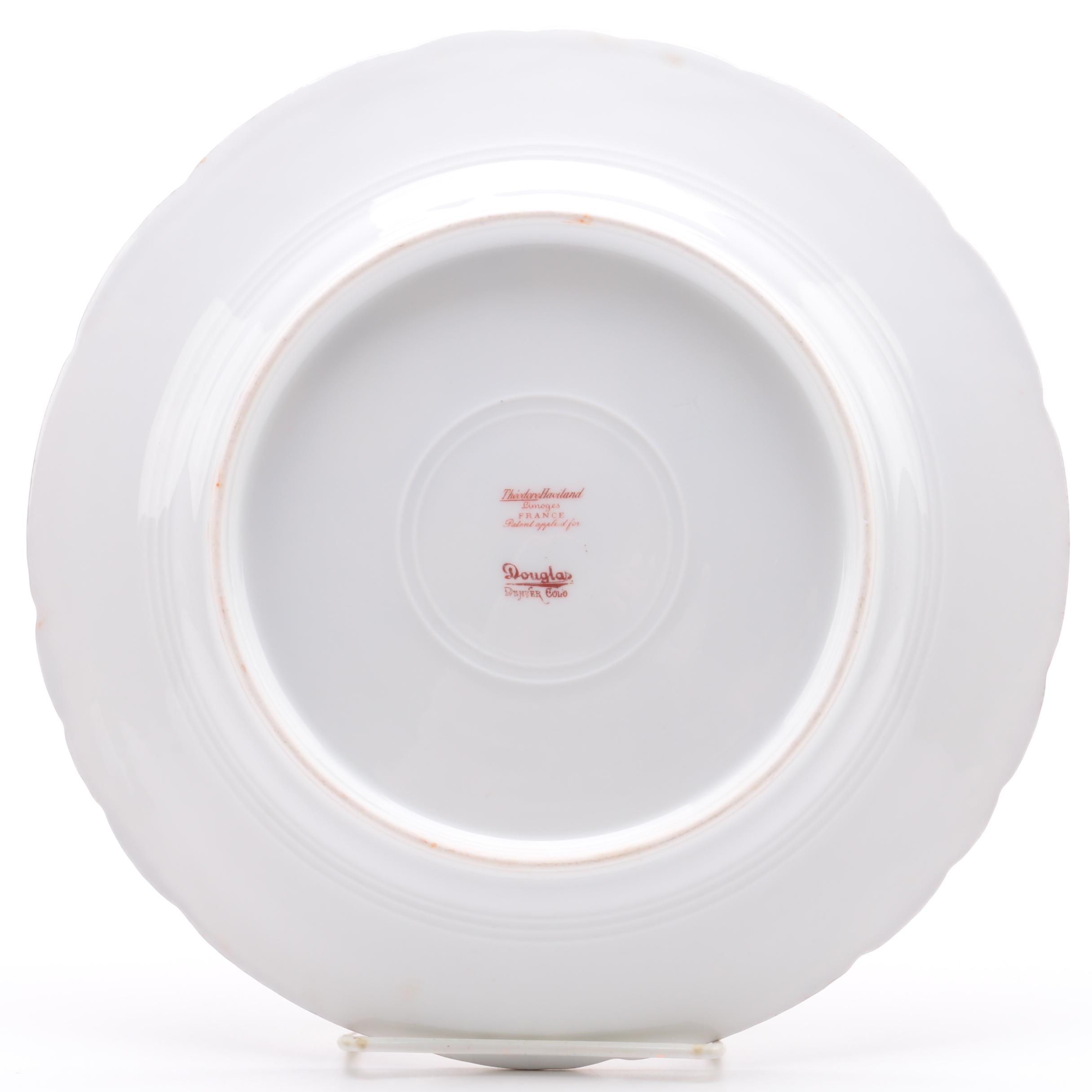 Theodore Haviland Limoges Porcelain Plate 1903-25