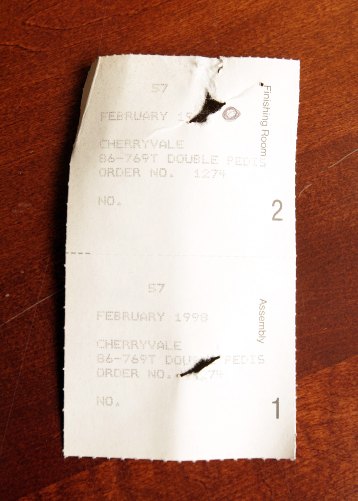 Federal Style Cherry Dining Room Table and Six Queen Anne Style Chairs