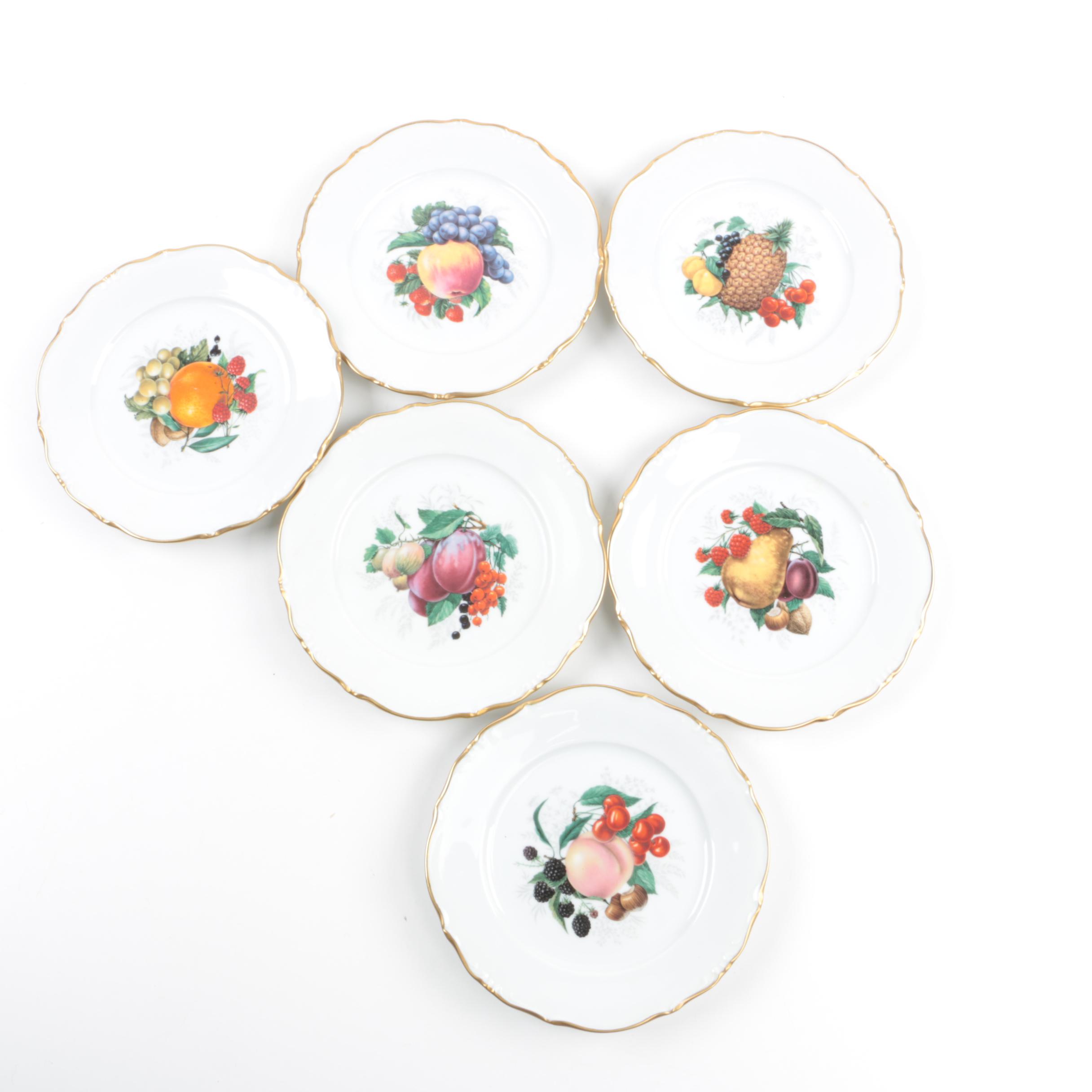 Vintage Gebrüder Winterling Porcelain Plates