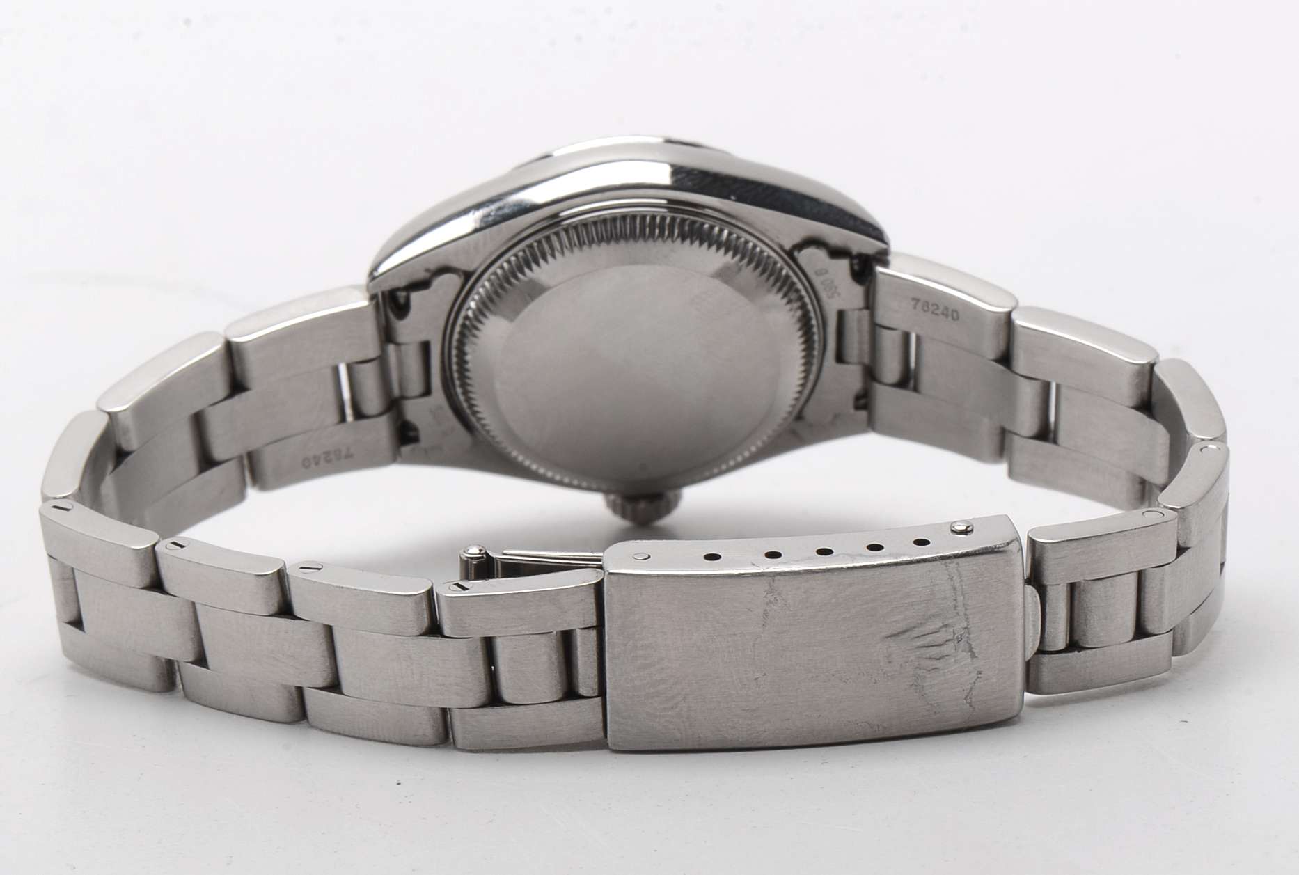 Rolex Oyster Perpetual Date Blue Dial Stainless Steel 26MM Automatic Watch