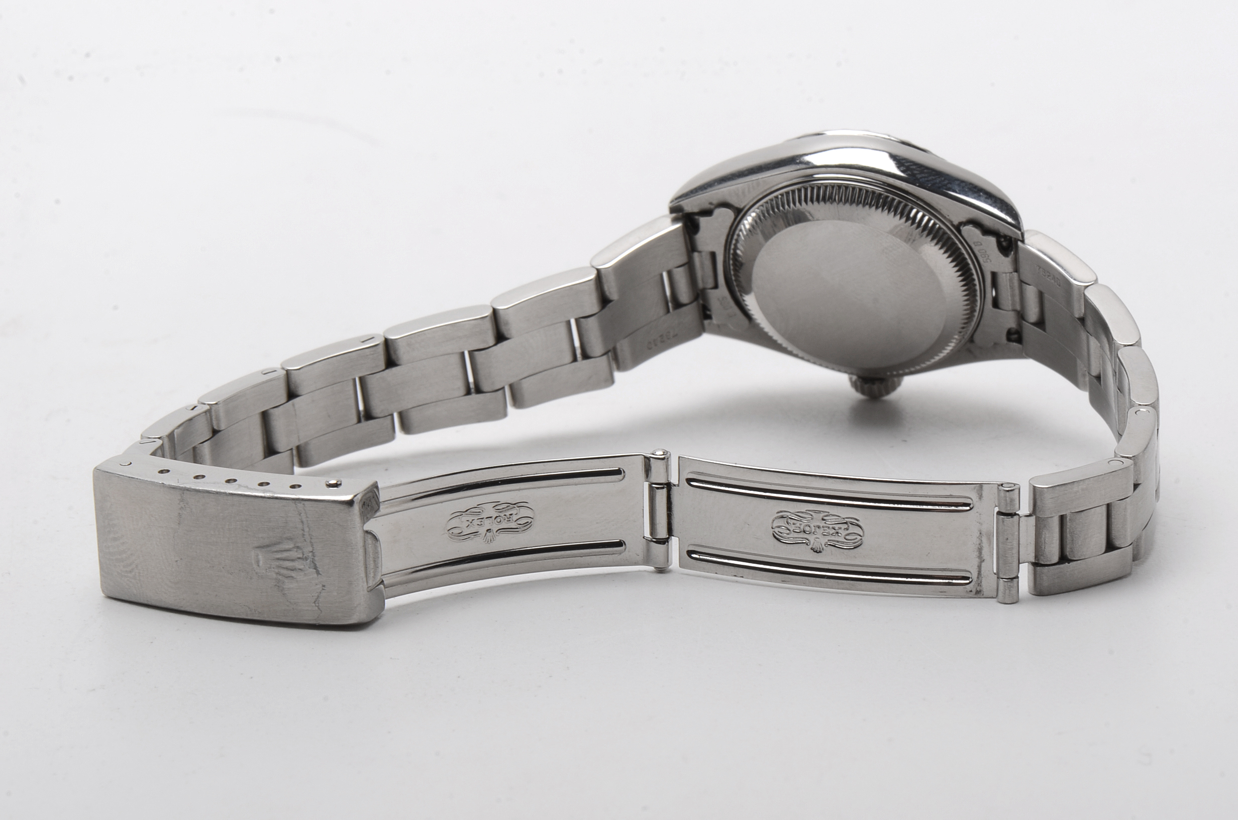 Rolex Oyster Perpetual Date Blue Dial Stainless Steel 26MM Automatic Watch