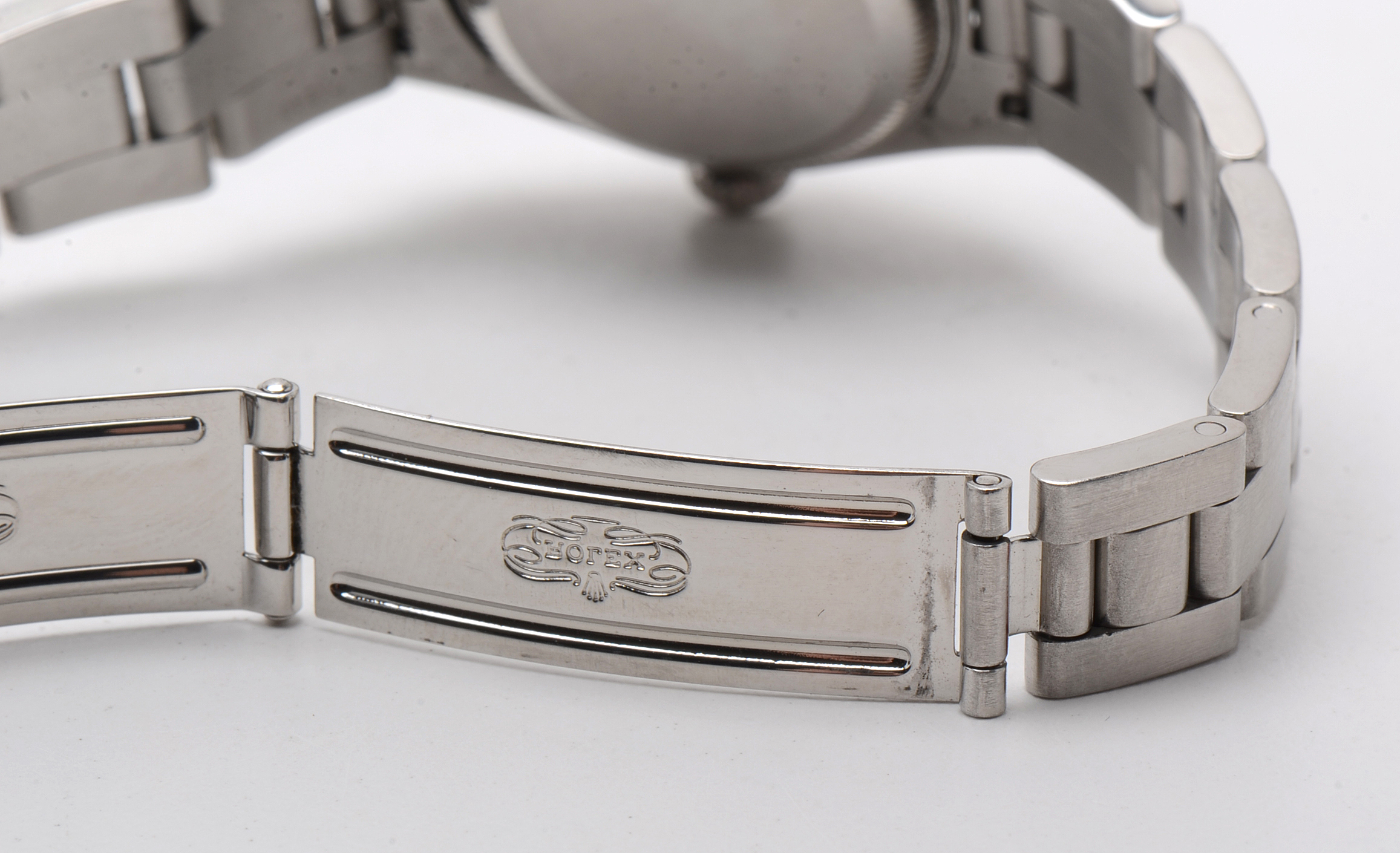 Rolex Oyster Perpetual Date Blue Dial Stainless Steel 26MM Automatic Watch