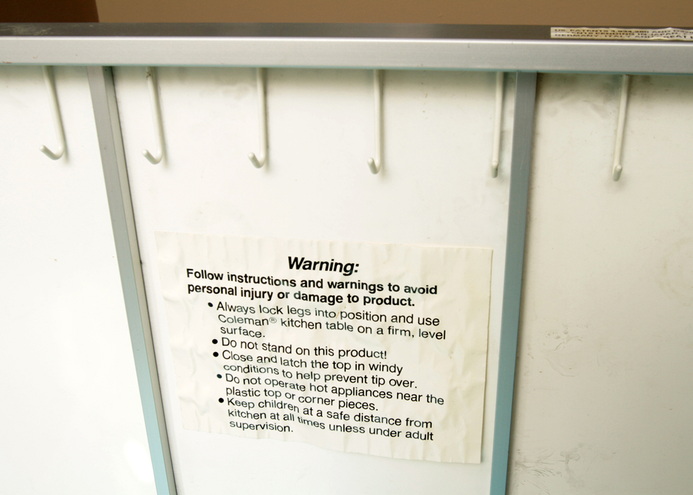 Vintage Coleman Camp Kitchen With Carrying Case