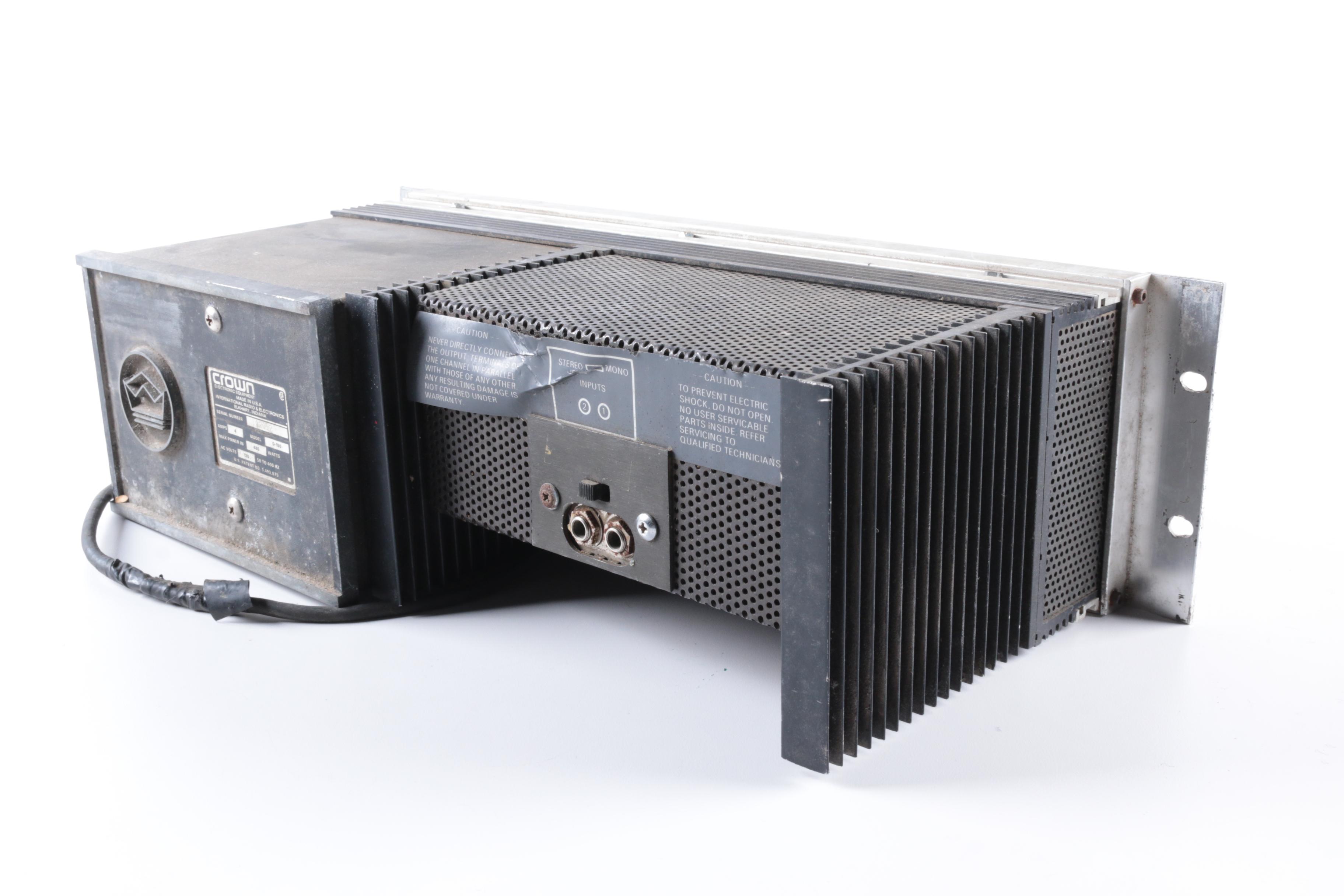 Vintage Crown D-150A Stereo Amplifier