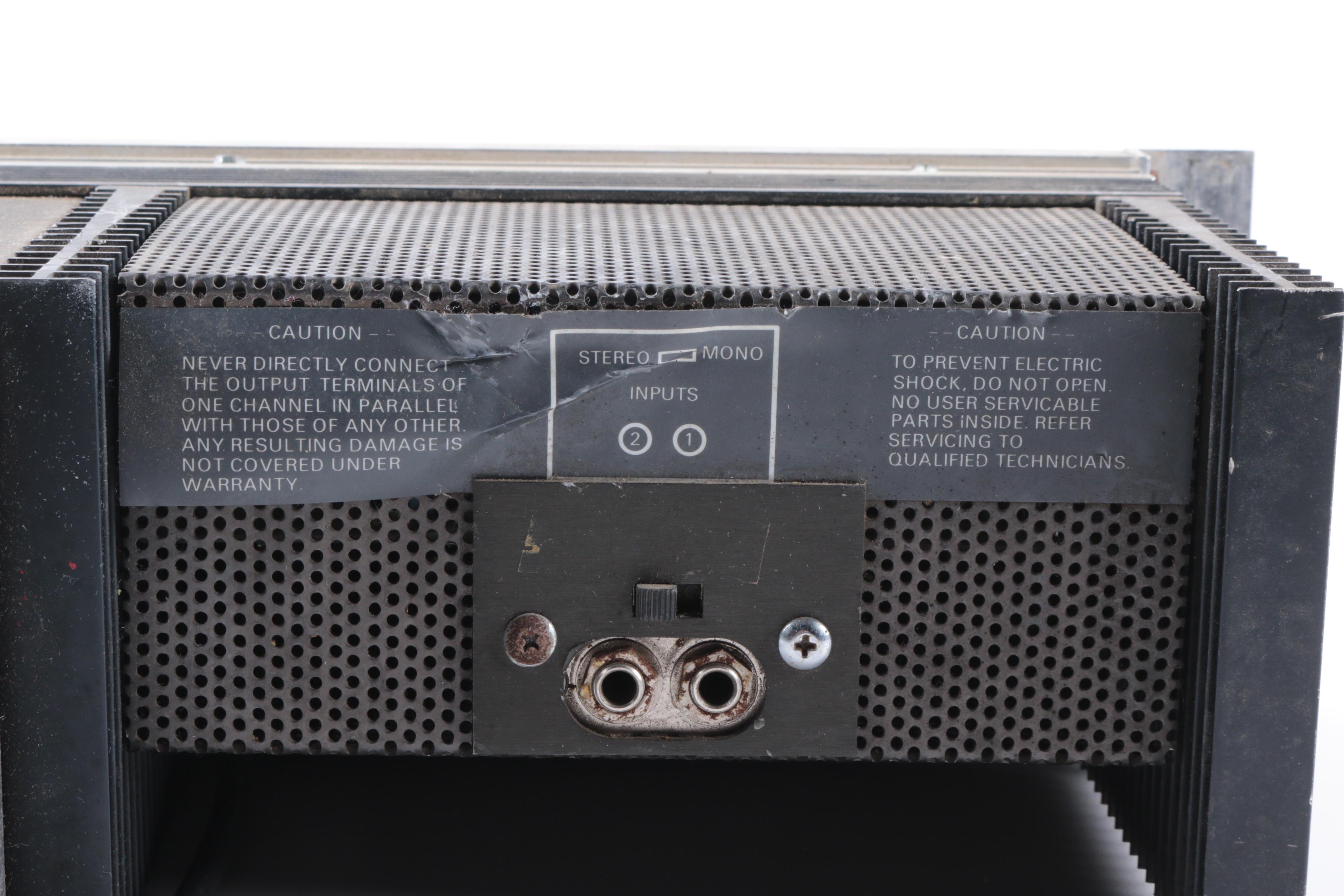 Vintage Crown D-150A Stereo Amplifier