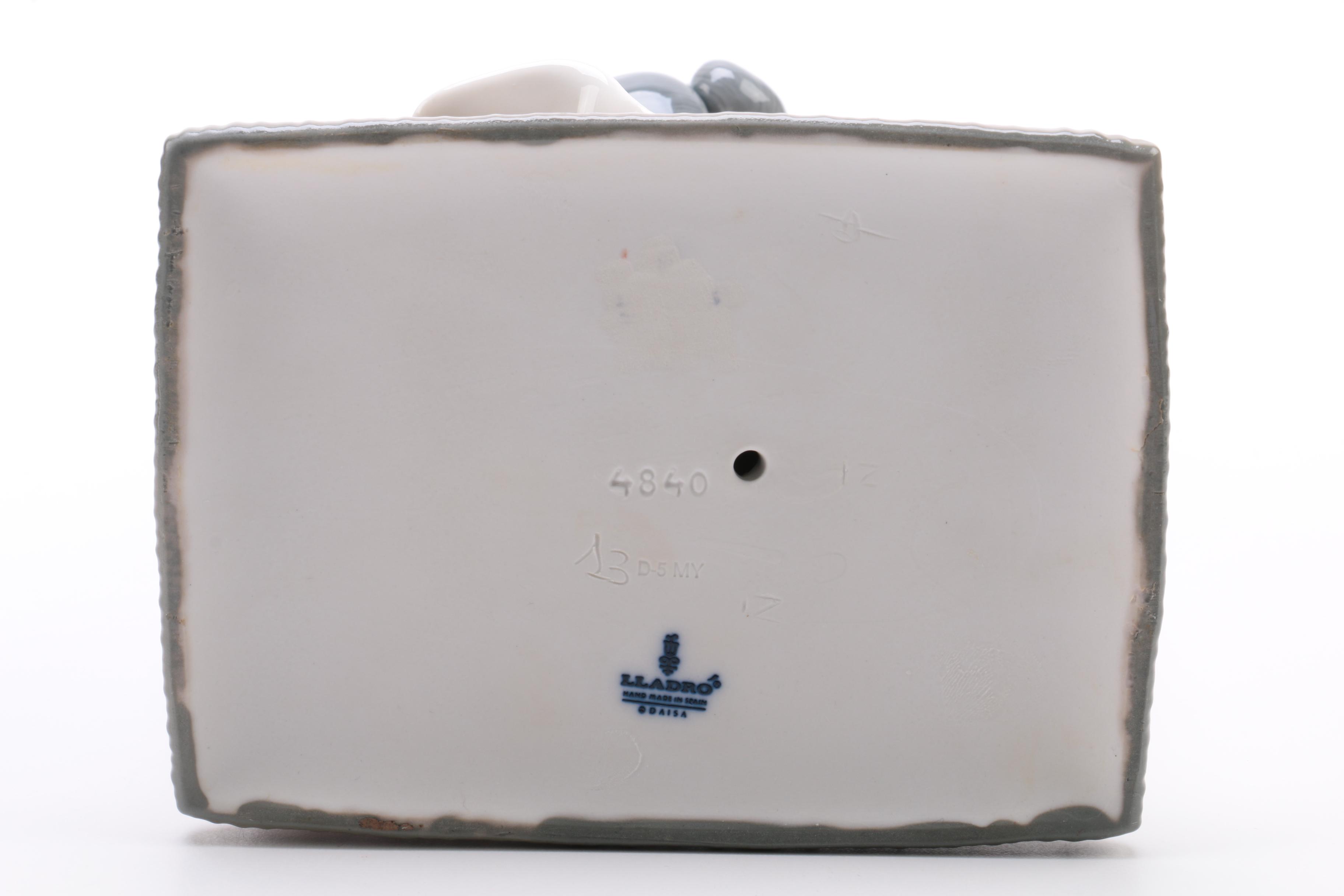 Lladró "Japanese Girl Decorating" Porcelain Figurine