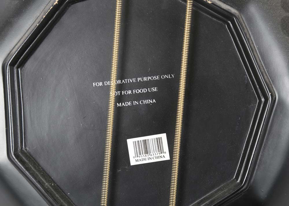 Decorative Painted Rooster Plates