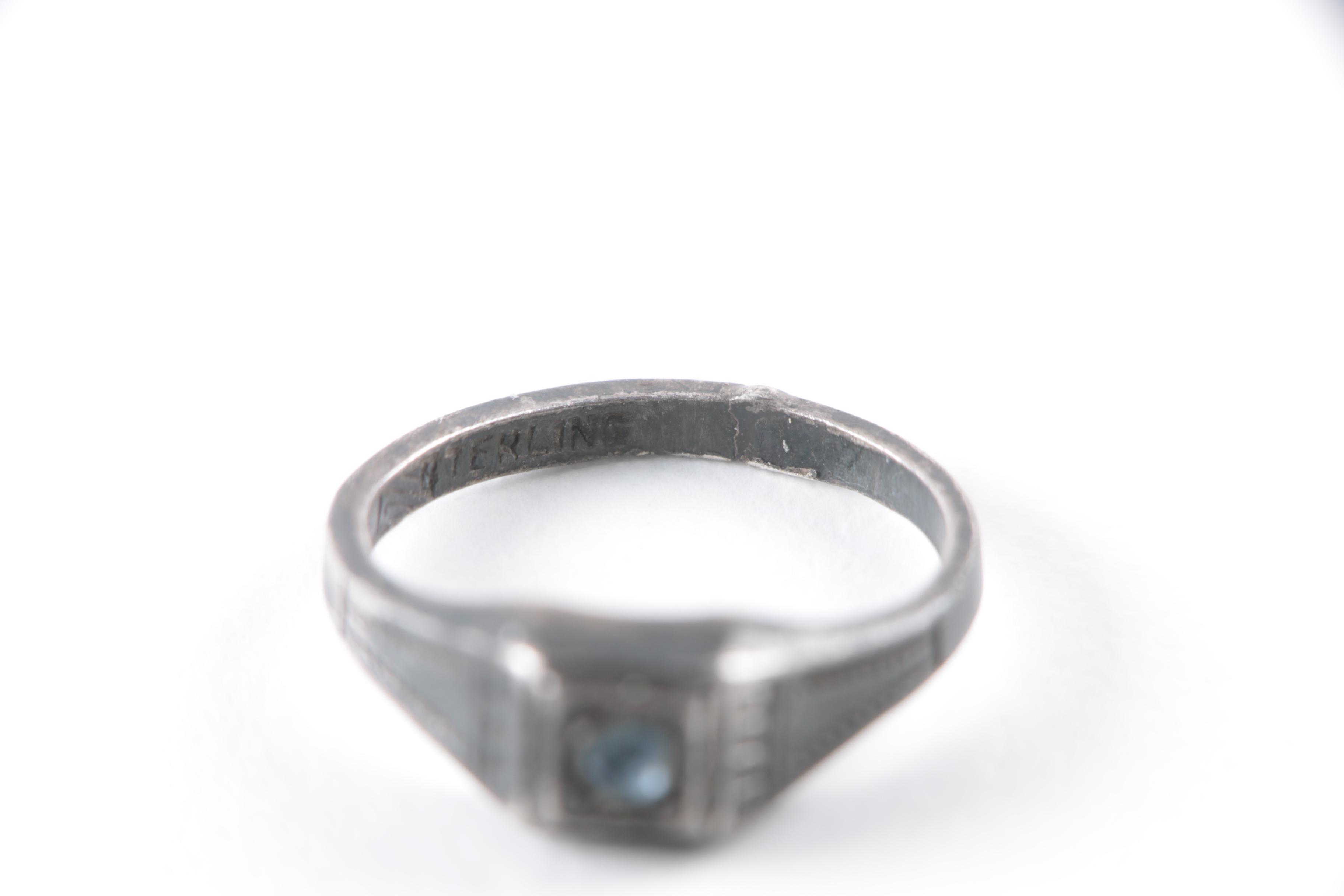 Collection of Vintage Sterling Silver Jewelry