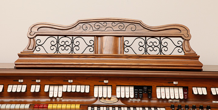 Vintage Wurlitzer 4573 Organ With Orbit III Synthesizer and Bench