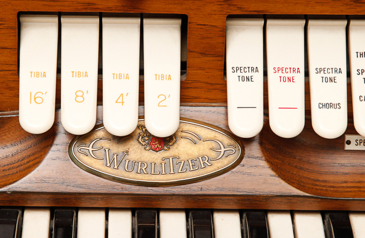 Vintage Wurlitzer 4573 Organ With Orbit III Synthesizer and Bench