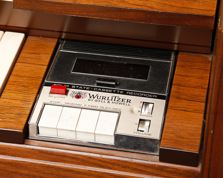 Vintage Wurlitzer 4573 Organ With Orbit III Synthesizer and Bench