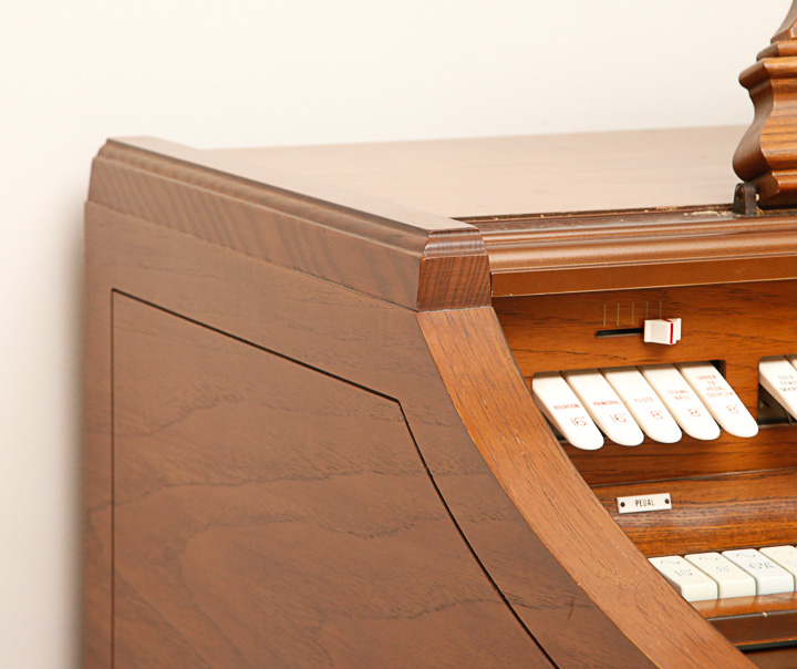 Vintage Wurlitzer 4573 Organ With Orbit III Synthesizer and Bench