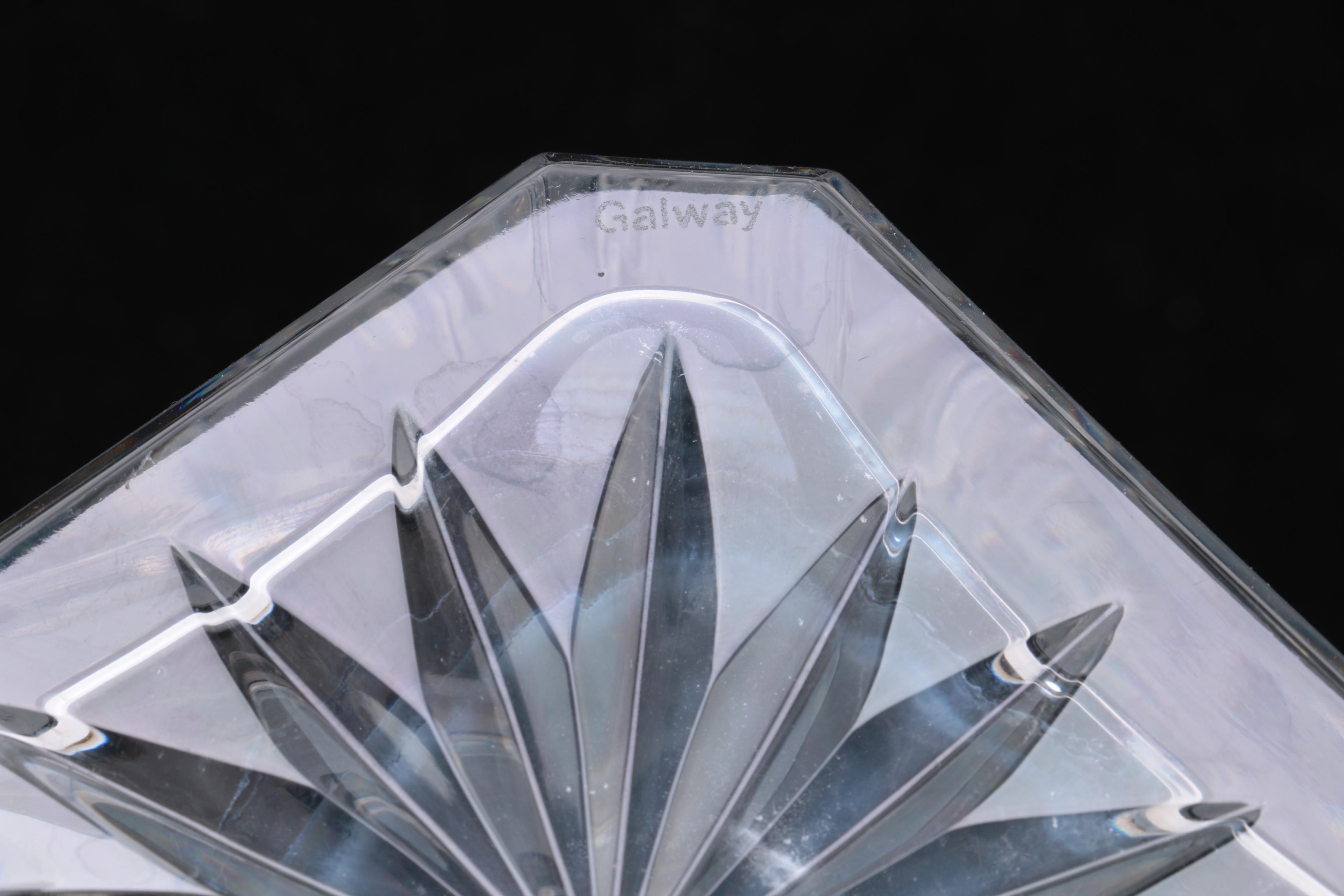 Galway Square Crystal Decanter