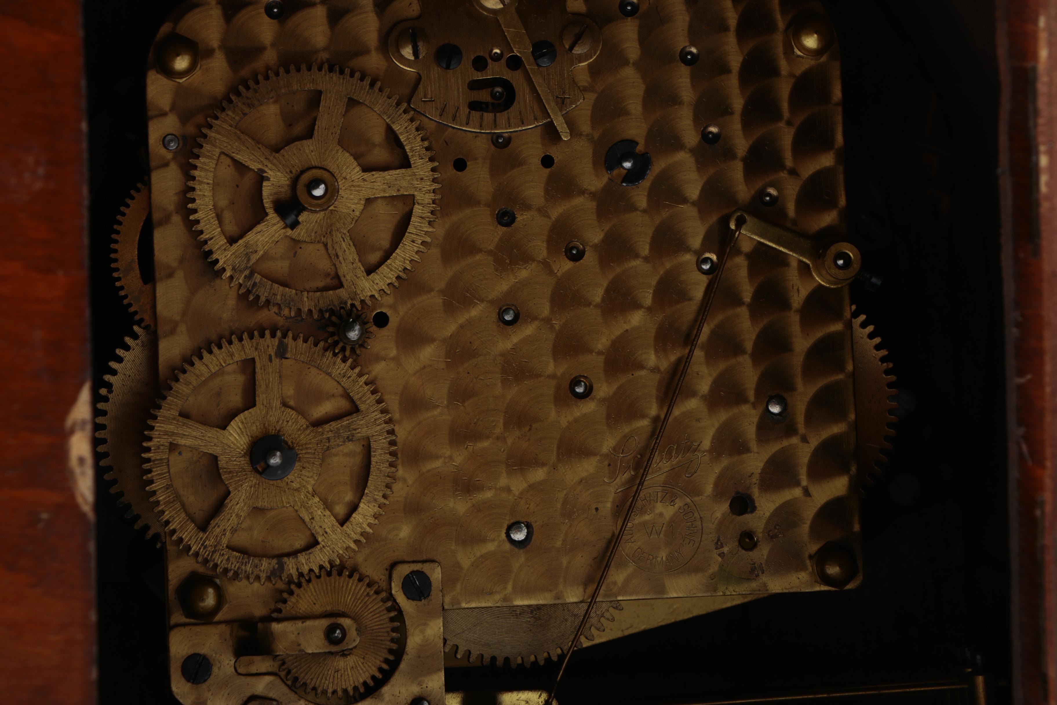 Antique Westminster H-Anker Chime "3 Melodies" Mantel Clock