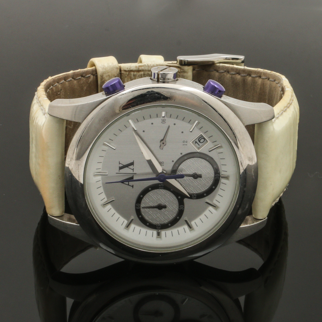 Armani Exchange Stainless Steel Chronograph Watch