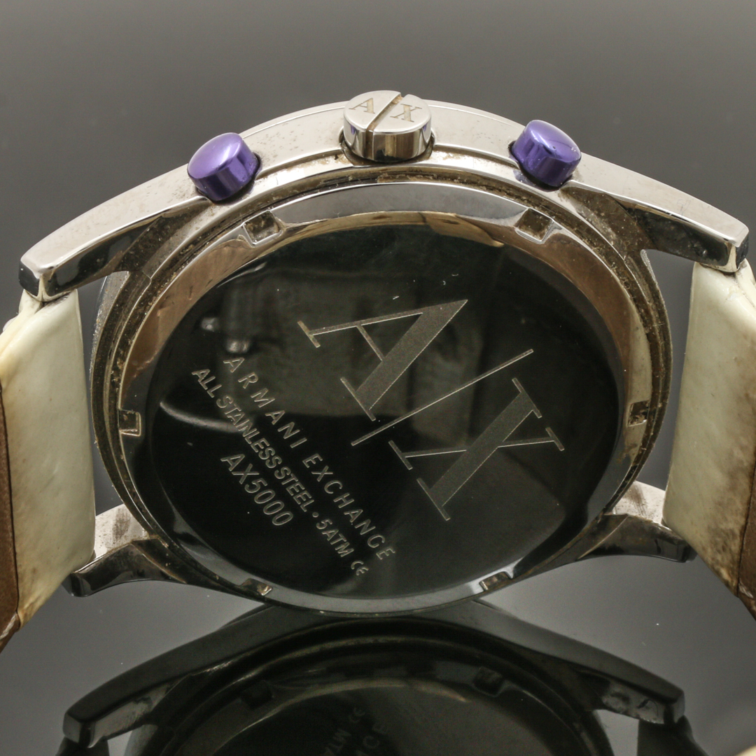 Armani Exchange Stainless Steel Chronograph Watch