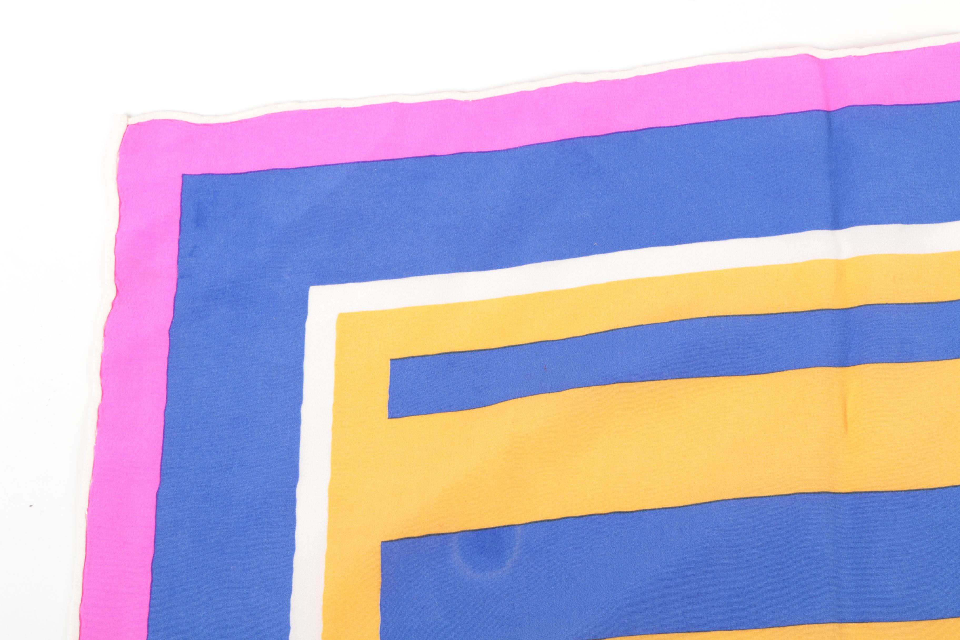 Vintage Christian Dior Silk Scarf