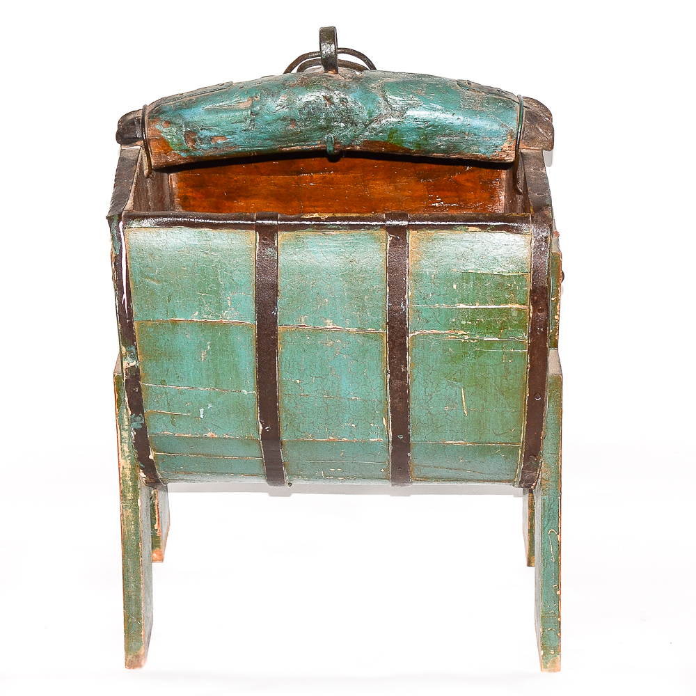 Antique Chinese Wooden Bucket