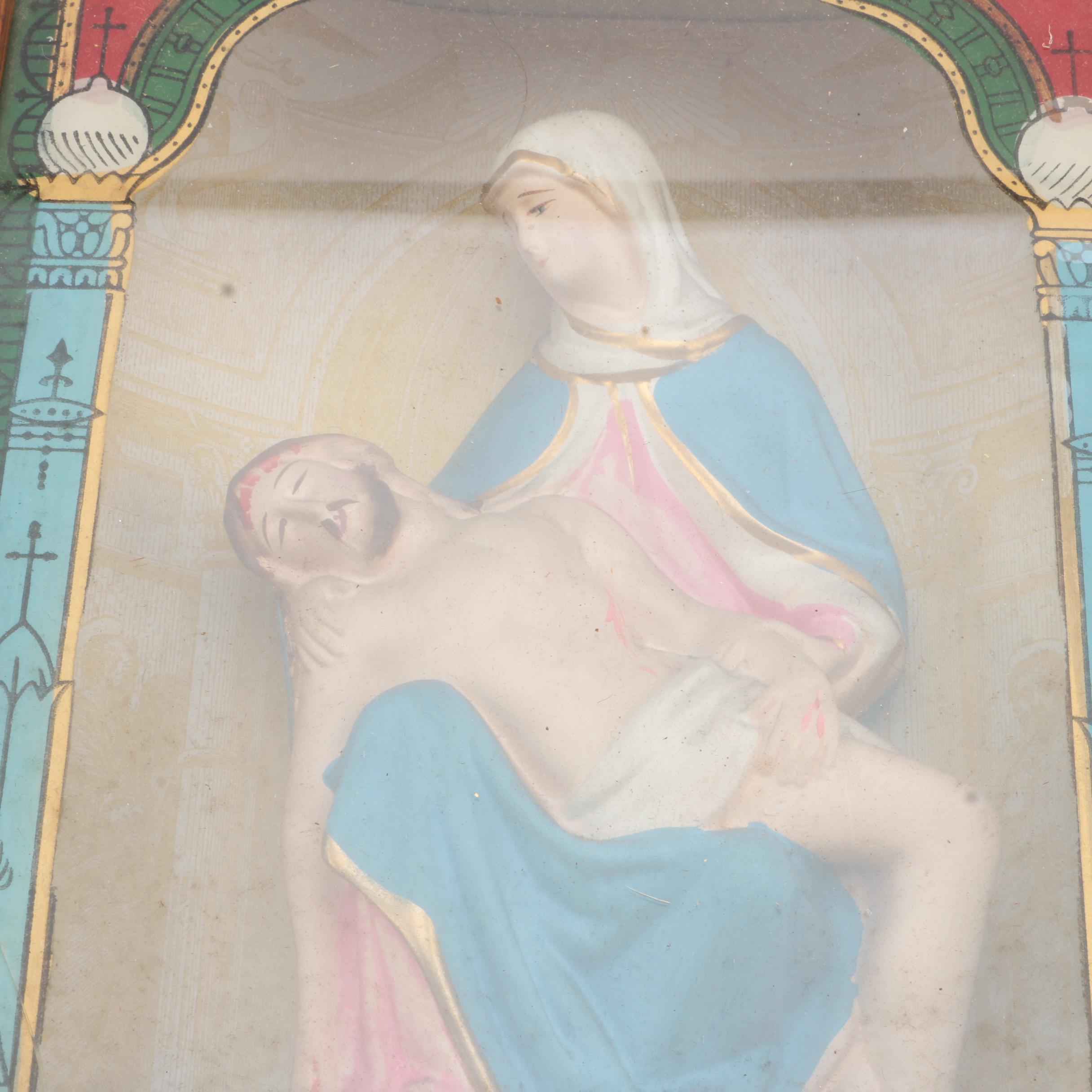 Antique Viaticum Sick Call Altar Box