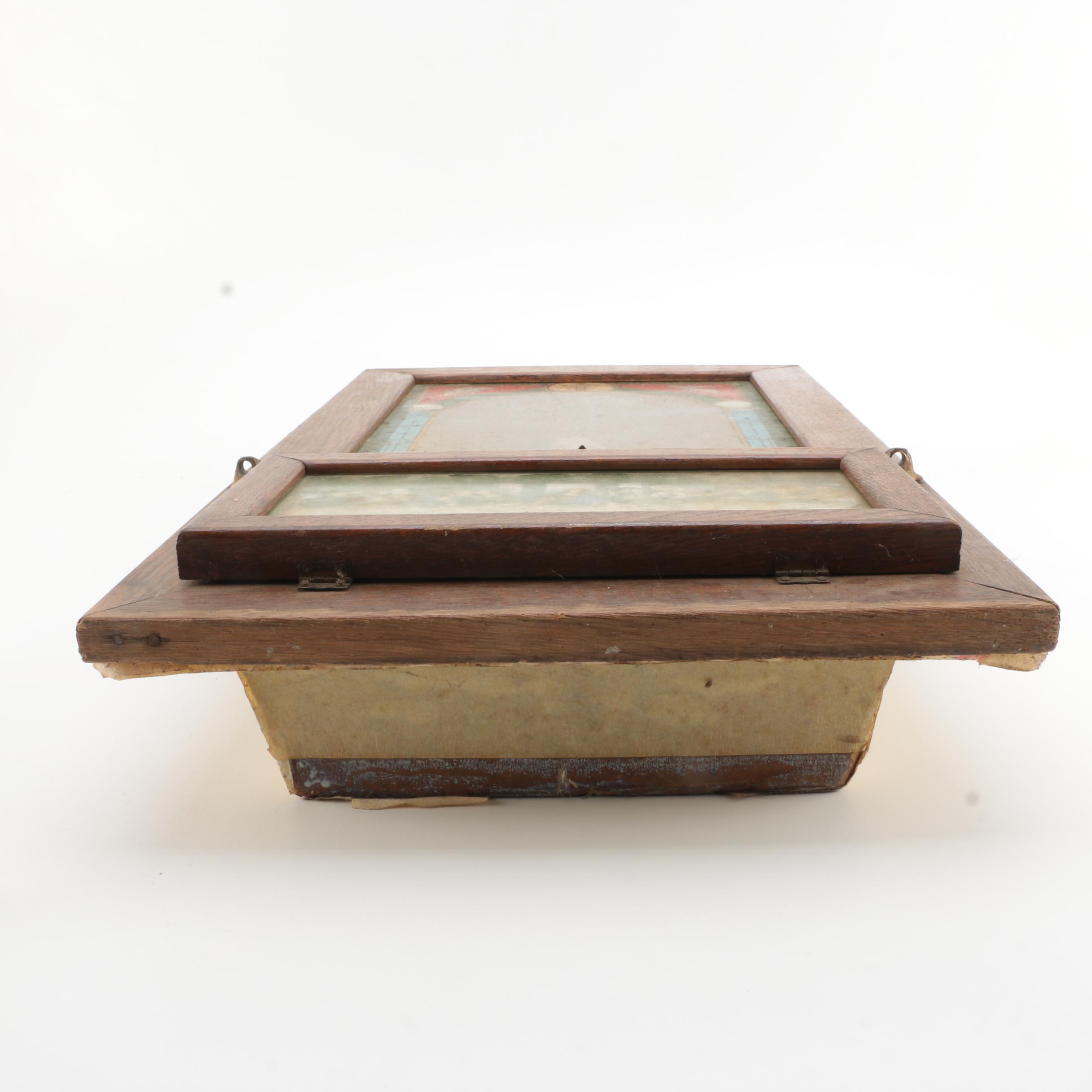 Antique Viaticum Sick Call Altar Box