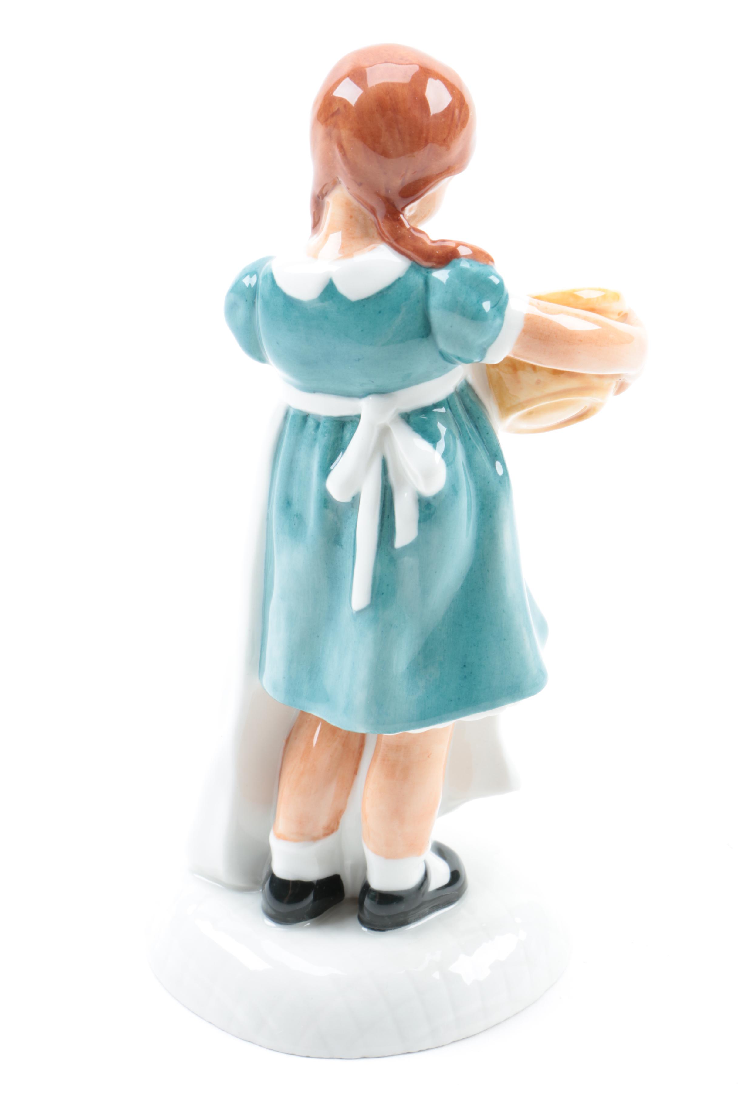 Vintage Royal Doulton "Save Some for Me" Porcelain Figurine